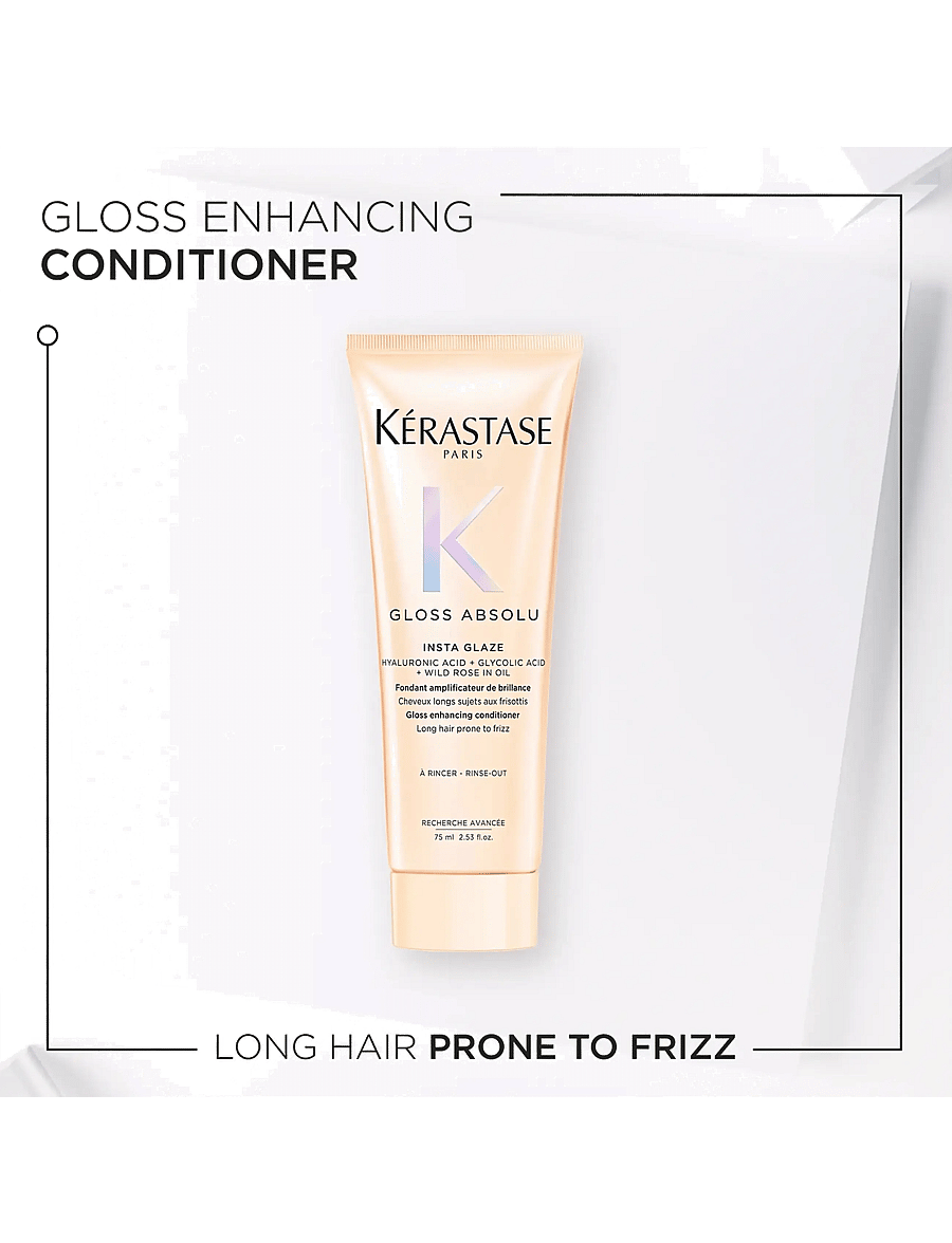 Kérastase - Kérastase Gloss Absolu Insta Glaze Conditioner 75 ml Travel Size - balsam & conditioner - clear - 3