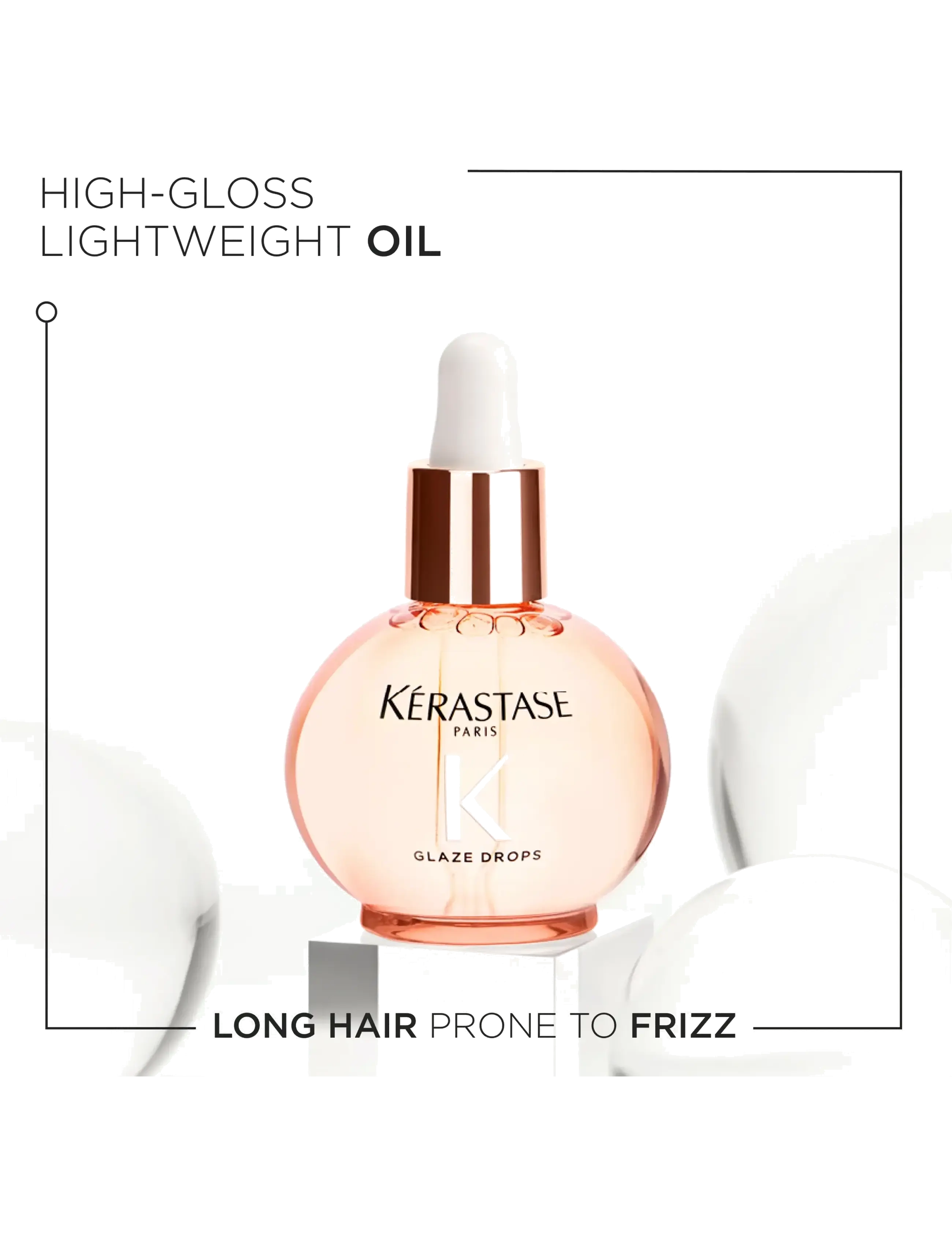 KÉRASTA Gloss Absolu Glaze Drops Hair Oil håroljor dam – bild 3