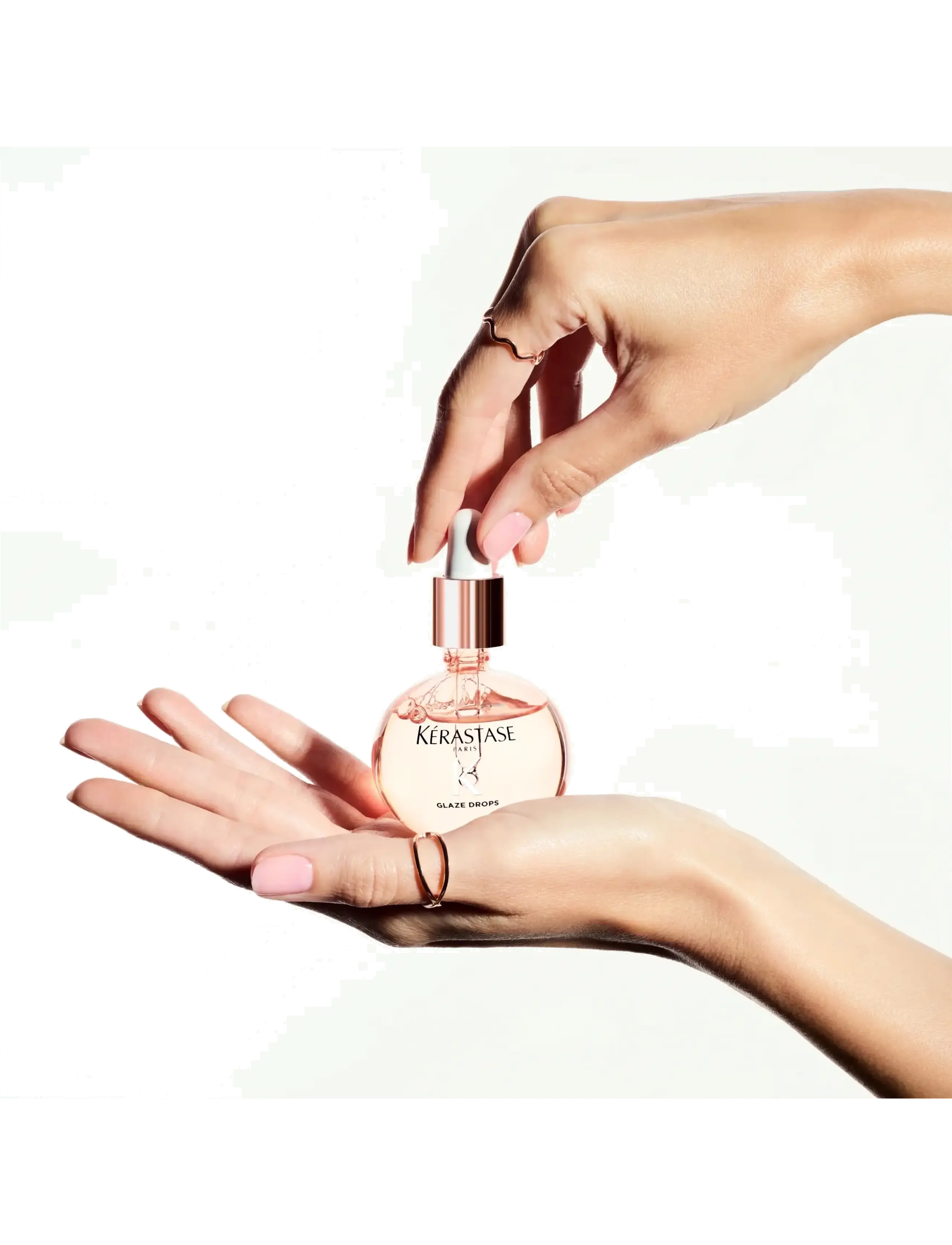Kérastase - Kérastase Gloss Absolu Glaze Drops Hair Oil 45 ml - hår - clear - 3
