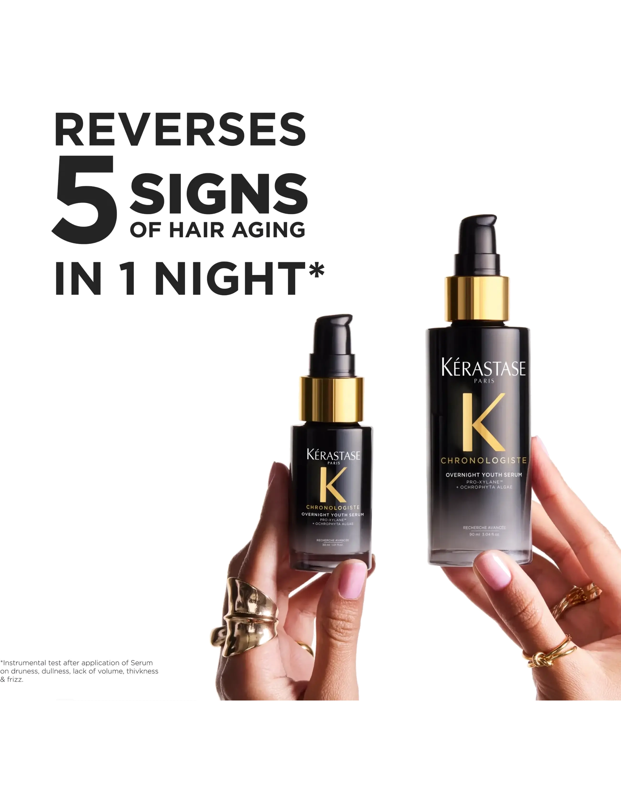 Kérastase - Kérastase Chronologiste Overnight Youth Serum - hår - clear - 2