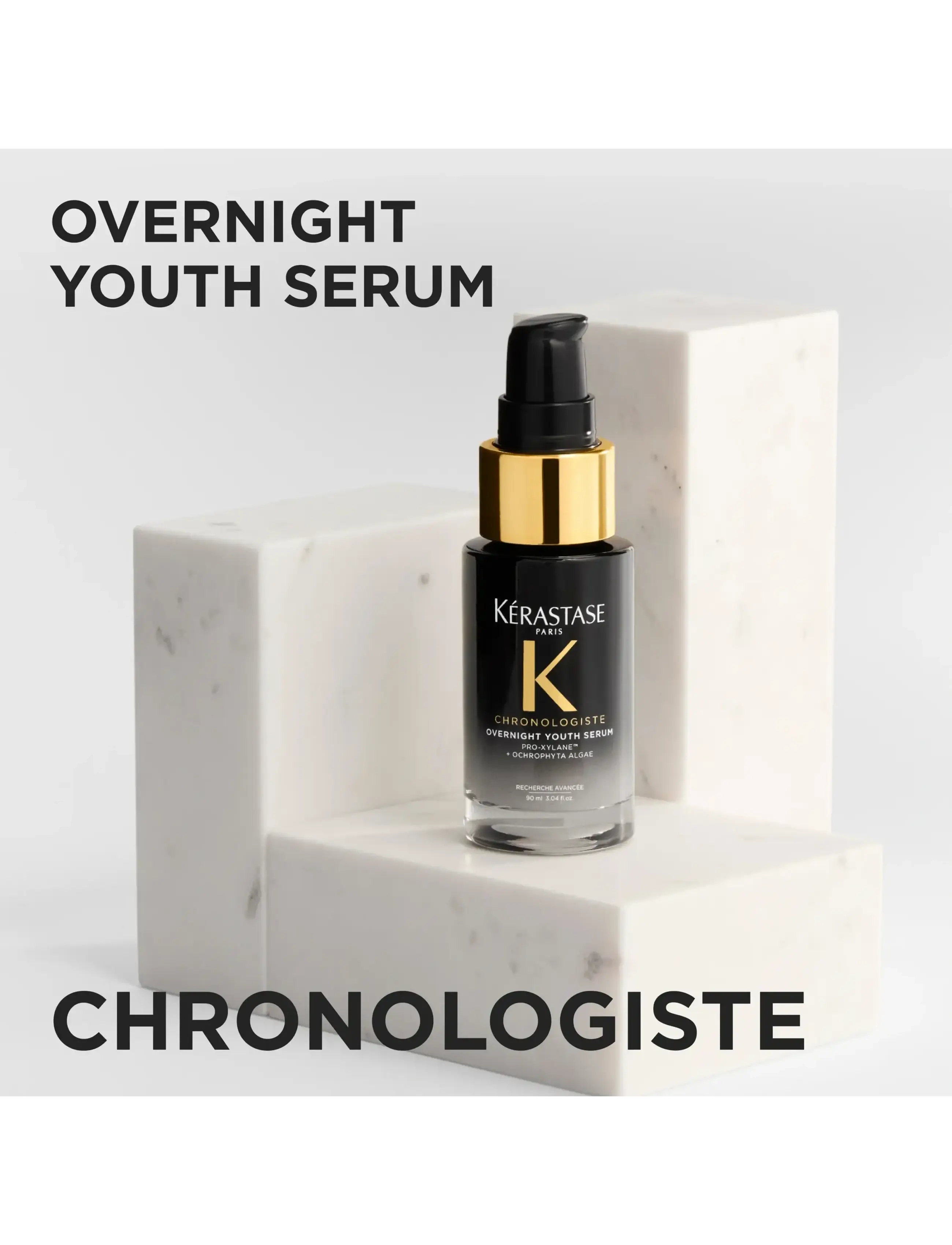 Kérastase - Kérastase Chronologiste Overnight Youth Serum - hår - clear - 4