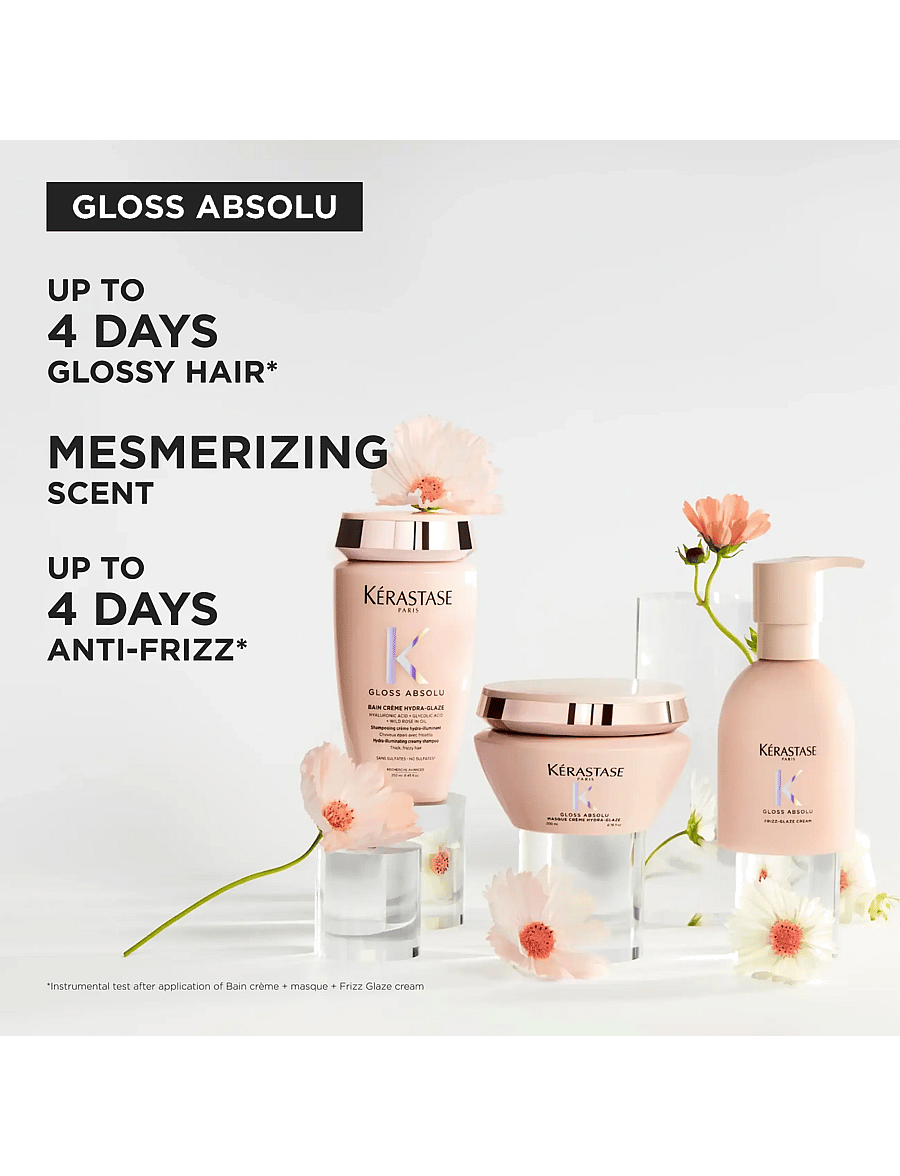 Kérastase - Kérastase Gloss Absolu Bain Crème Hydra-Glaze Shampoo 250 ml - shampoo - clear - 3