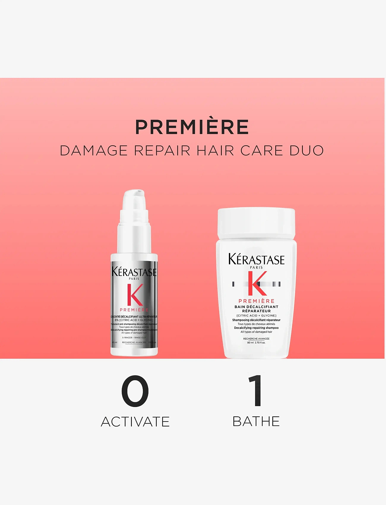 Kérastase - Kérastase Première Discovery Duo Set for damaged hair - clear - 1