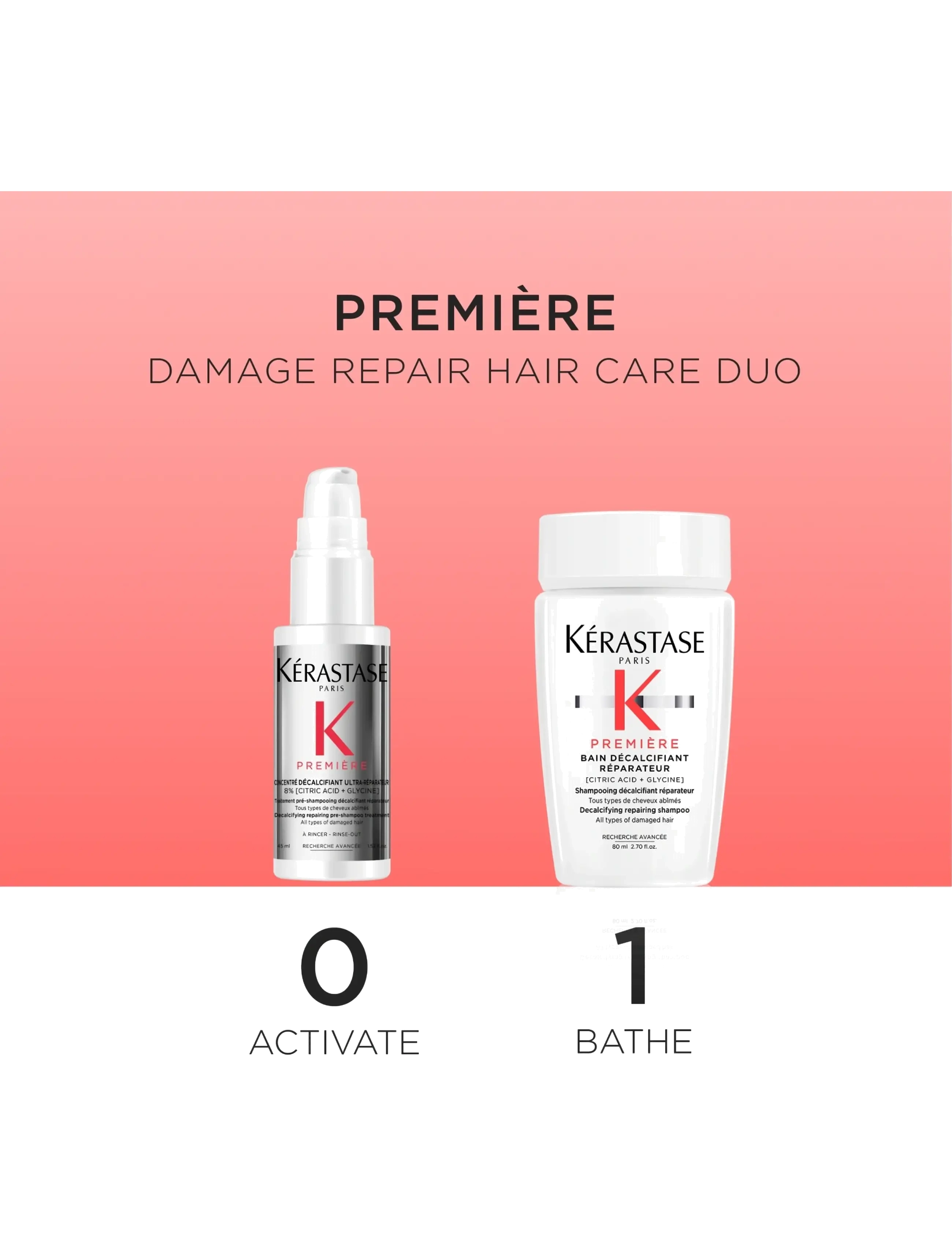 Kérastase - Kérastase Première Discovery Duo Set for damaged hair - clear - 1