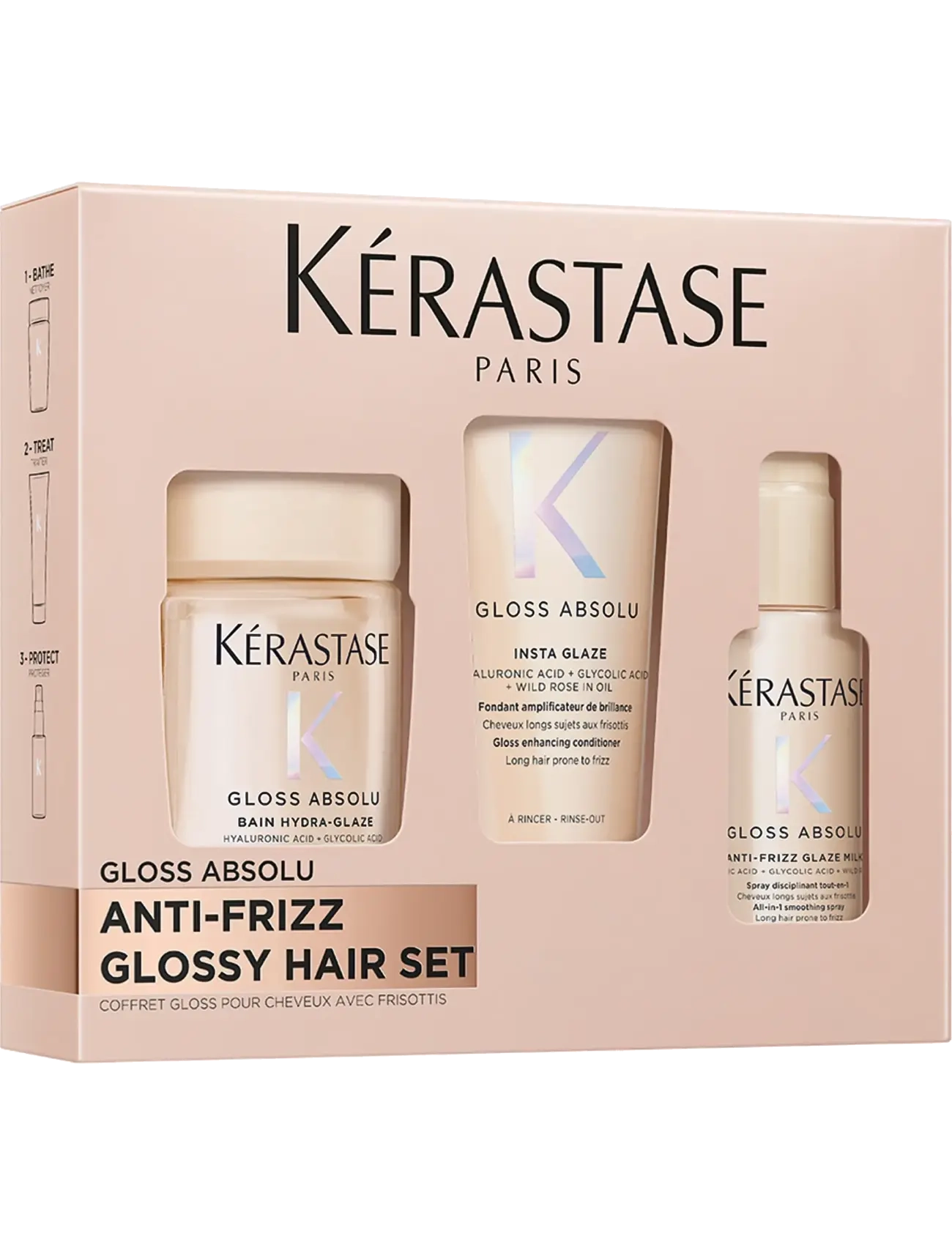 Kérastase Kérastase Gloss Absolu Discovery Set - Julegaver til kvinder - CLEAR / undefined