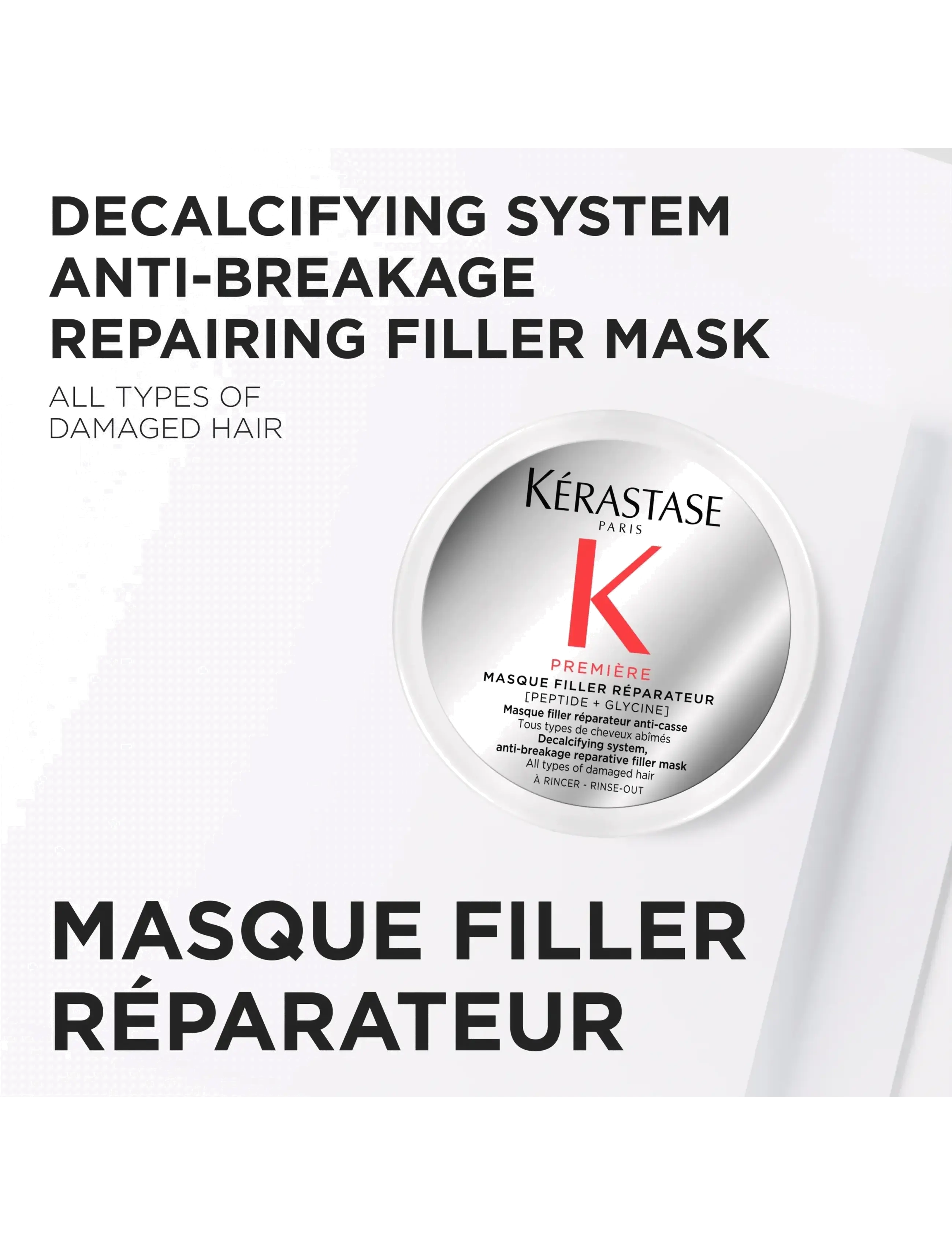 Kérastase - Kérastase Première Masque Filler Réparateur Hair Mask 75 ml Travel Size - gavesæt - clear - 2