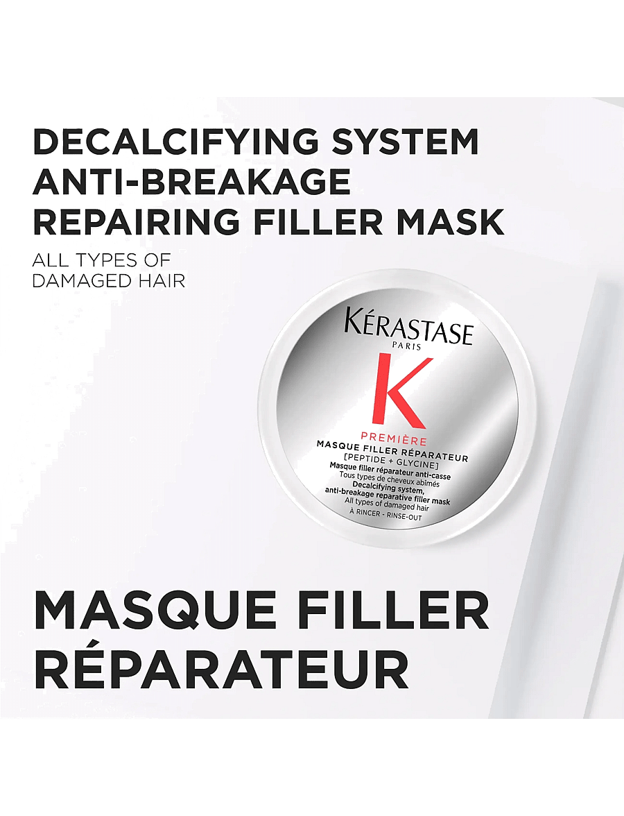 Kérastase - Kérastase Première Masque Filler Réparateur Hair Mask 75 ml Travel Size - gåvoset - clear - 2