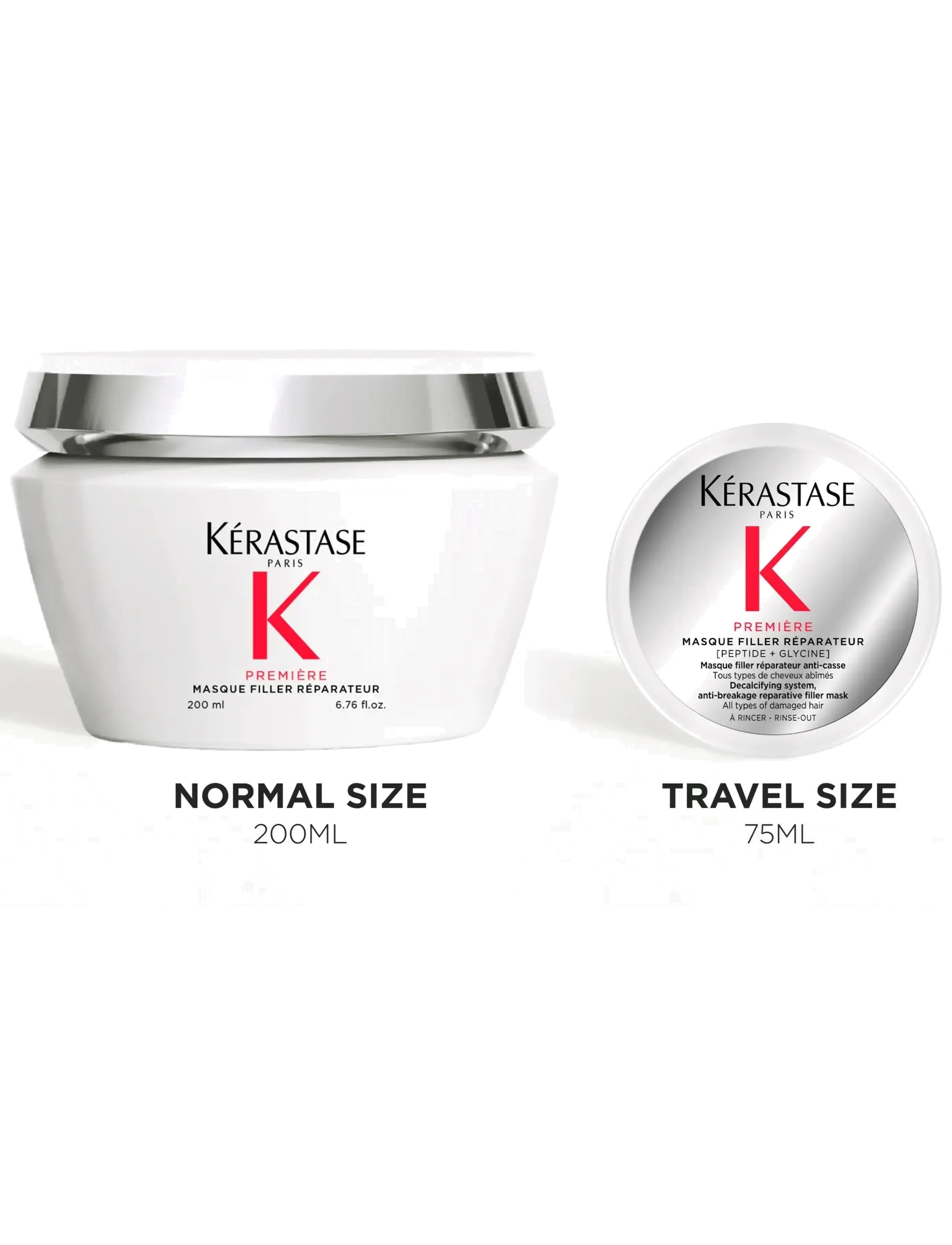 Kérastase - Kérastase Première Masque Filler Réparateur Hair Mask 75 ml Travel Size - gavesæt - clear - 5