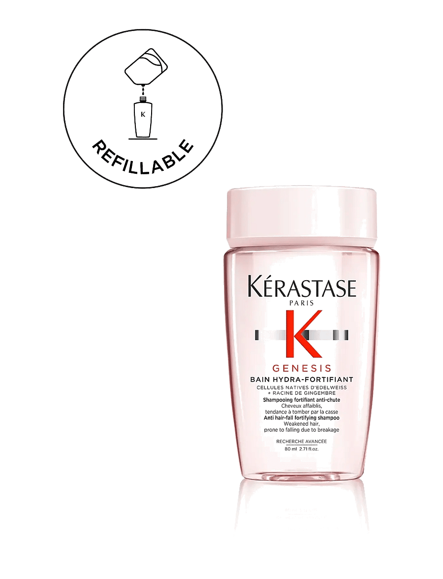 Kérastase - Kérastase Genesis Bain Hydra-Fortifiant Shampoo 80 ml Travel Size - shampoo - clear - 1