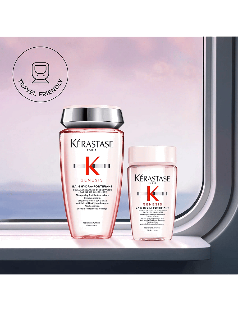 Kérastase - Kérastase Genesis Bain Hydra-Fortifiant Shampoo 80 ml Travel Size - shampoo - clear - 4
