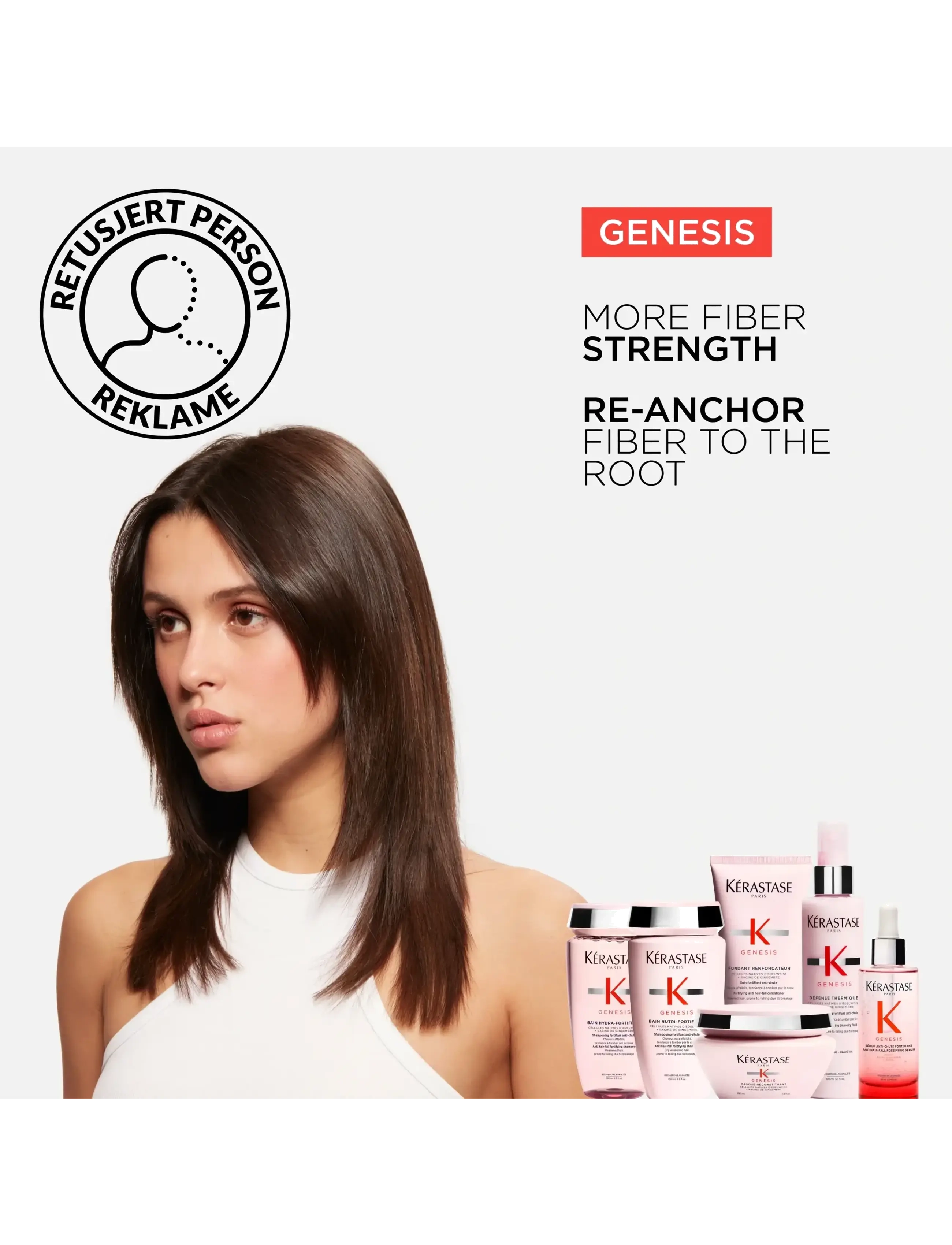 Kérastase - Kérastase Genesis Bain Hydra-Fortifiant Shampoo 80 ml Travel Size - shampoo - clear - 5