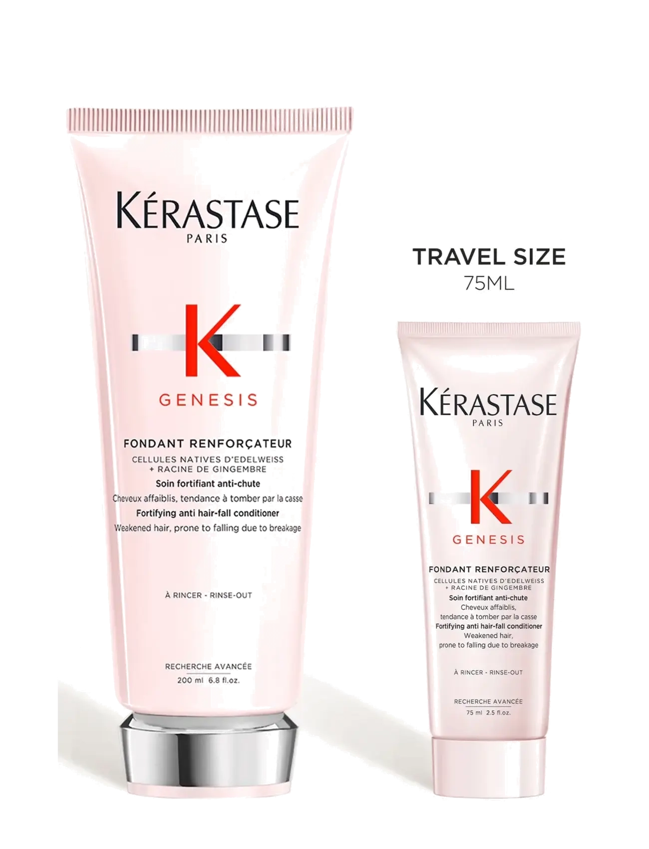 Kérastase - Kérastase Genesis Fondant Renforcateur Conditioner 75 ml Travel Size - balsam & conditioner - clear - 2