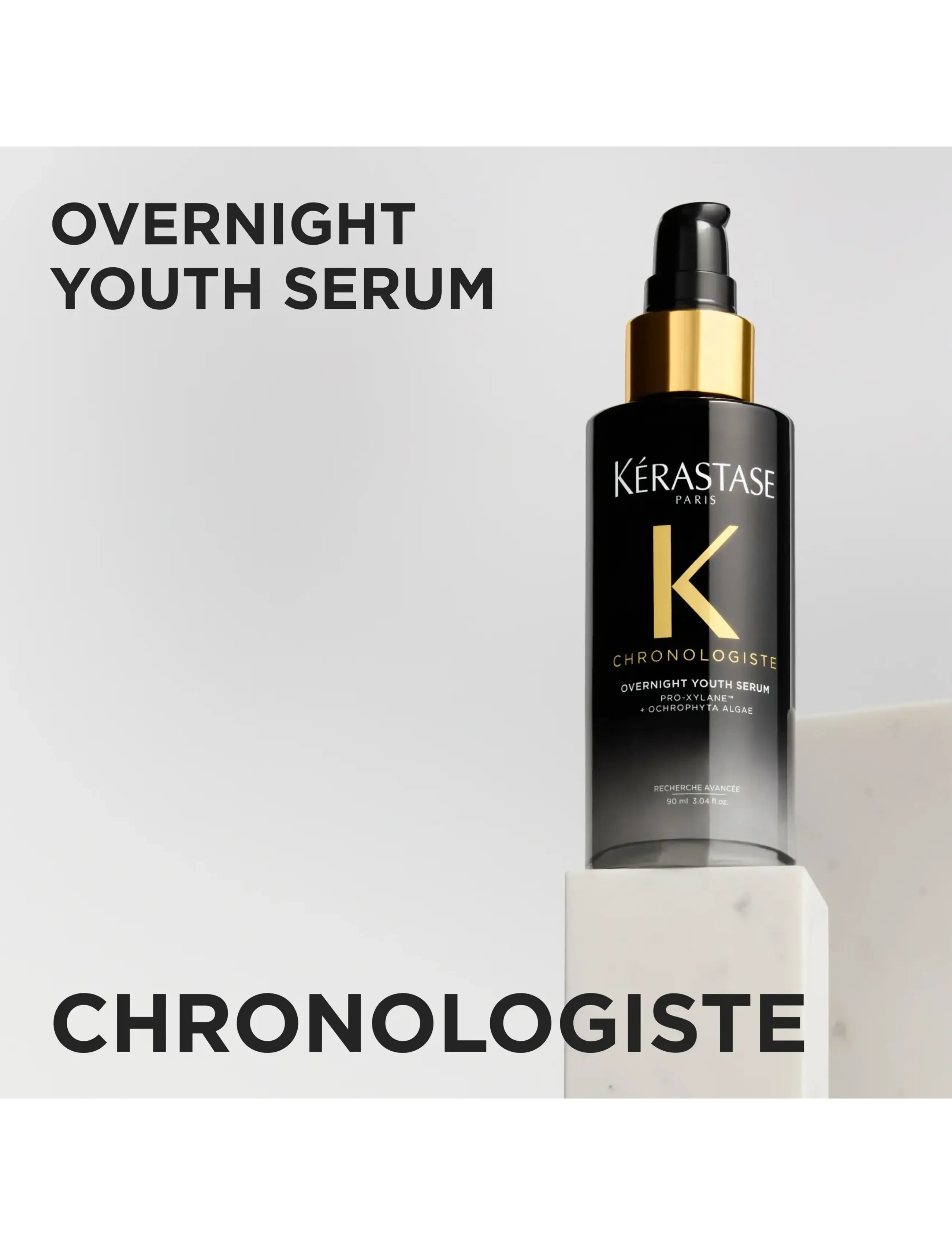 Kérastase - Kérastase Chronologiste Overnight Youth Serum - hår - clear - 4