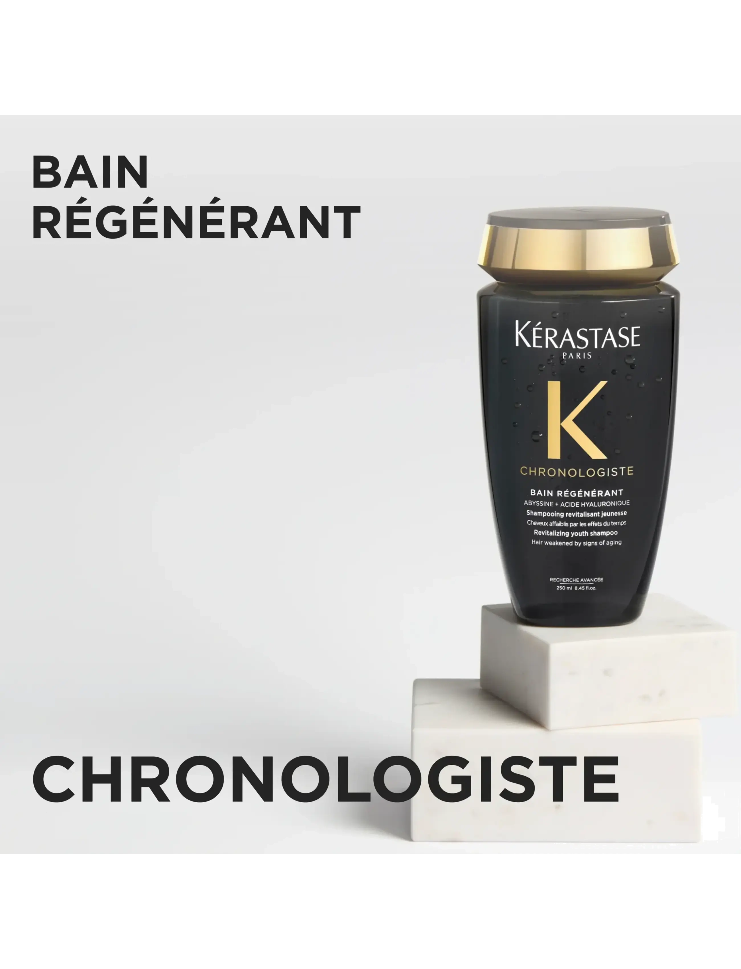 Kérastase - Kérastase Chronologiste Bain Régénérant Shampoo 250 ml - shampoo - clear - 4