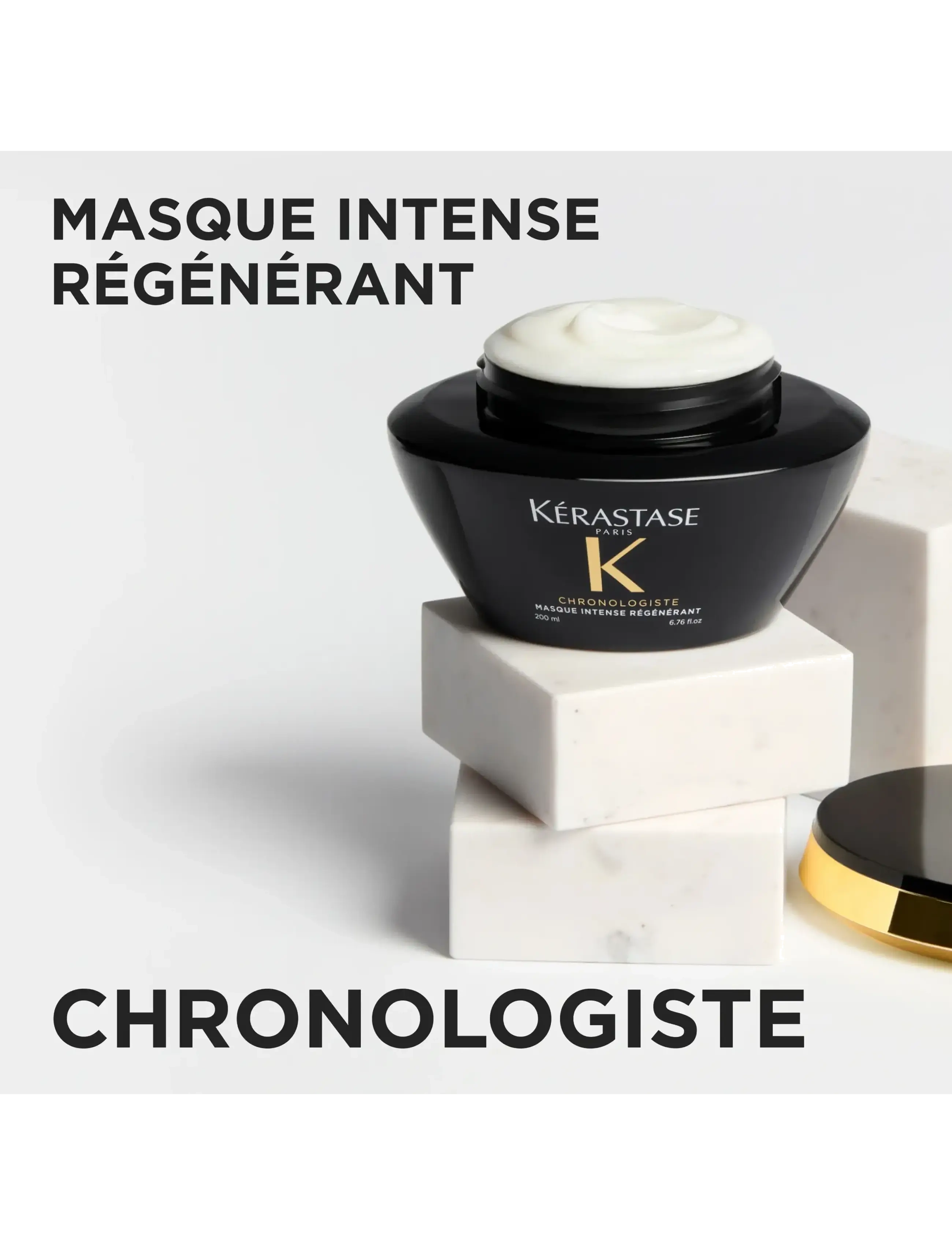 Kérastase - Kérastase Chronologiste Masque Intense Régénérant Hair Mask 200 ml - hårkur - clear - 3