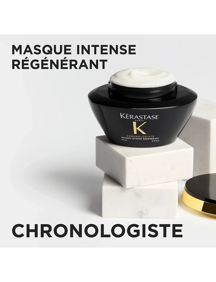 Kérastase - Kérastase Chronologiste Masque Intense Régénérant Hair Mask 200 ml - hármaskar - clear - 3