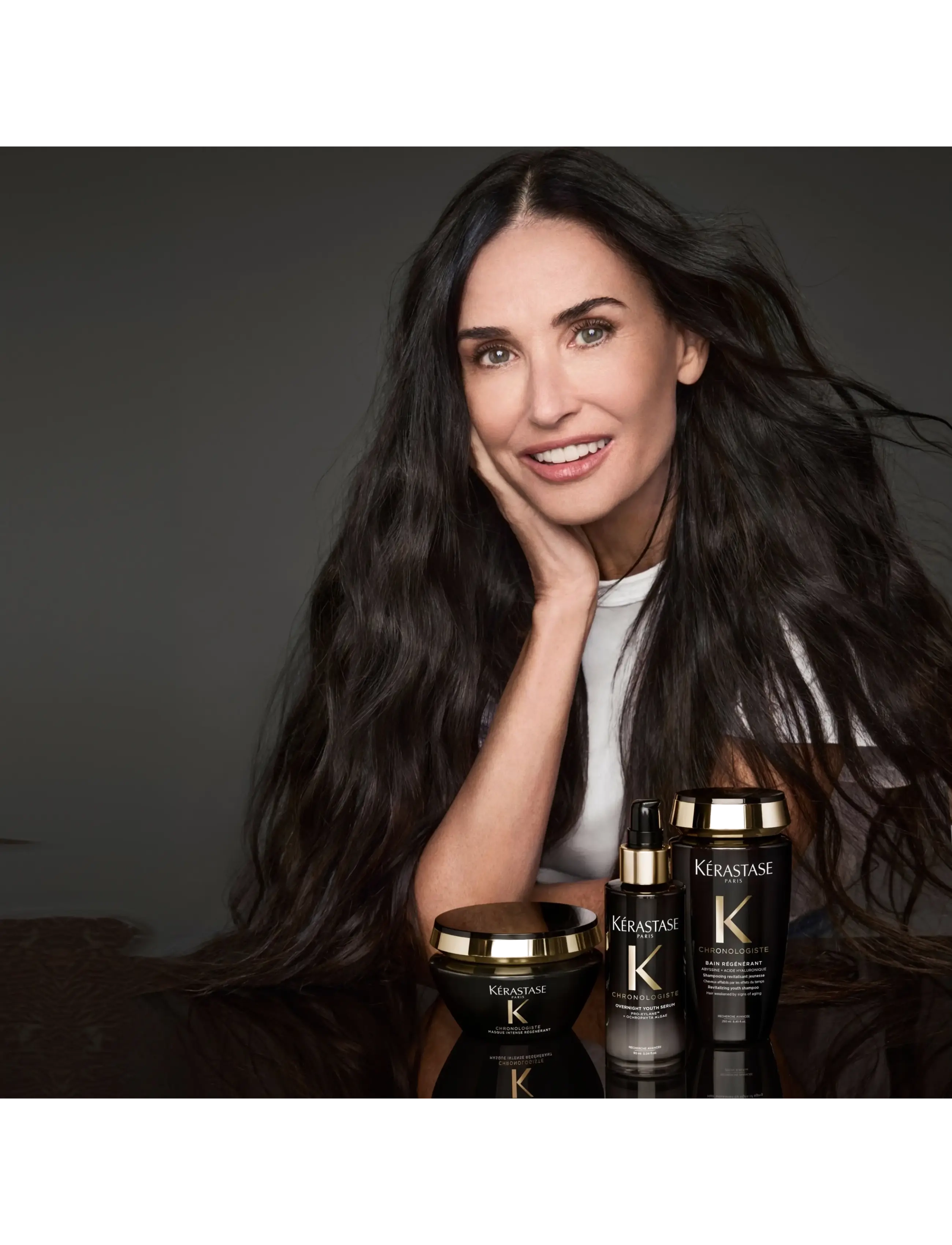 KÉRASTA Chronologiste Serum Longevity Potion For Hair Weakened By Signs Of Aging¨ schampo & balsam dam – bild 3
