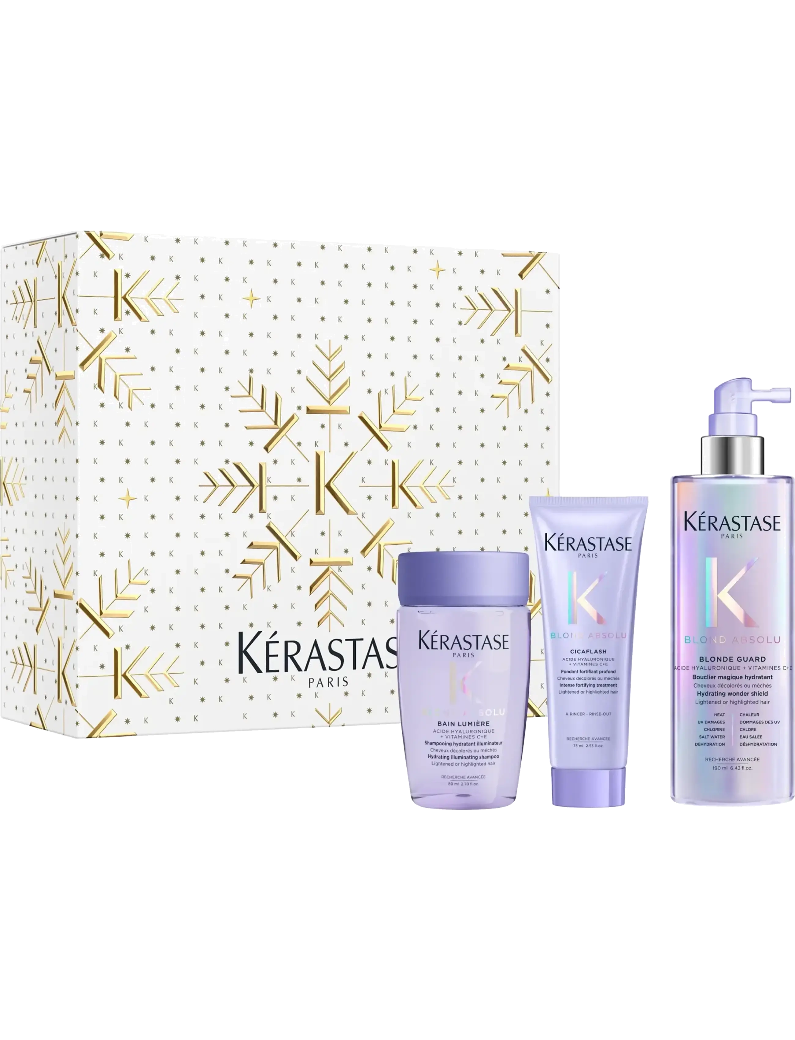 Kérastase Kérastase Blond Absolu Trio Holiday Set 2026 - Gavesæt - CLEAR / undefined