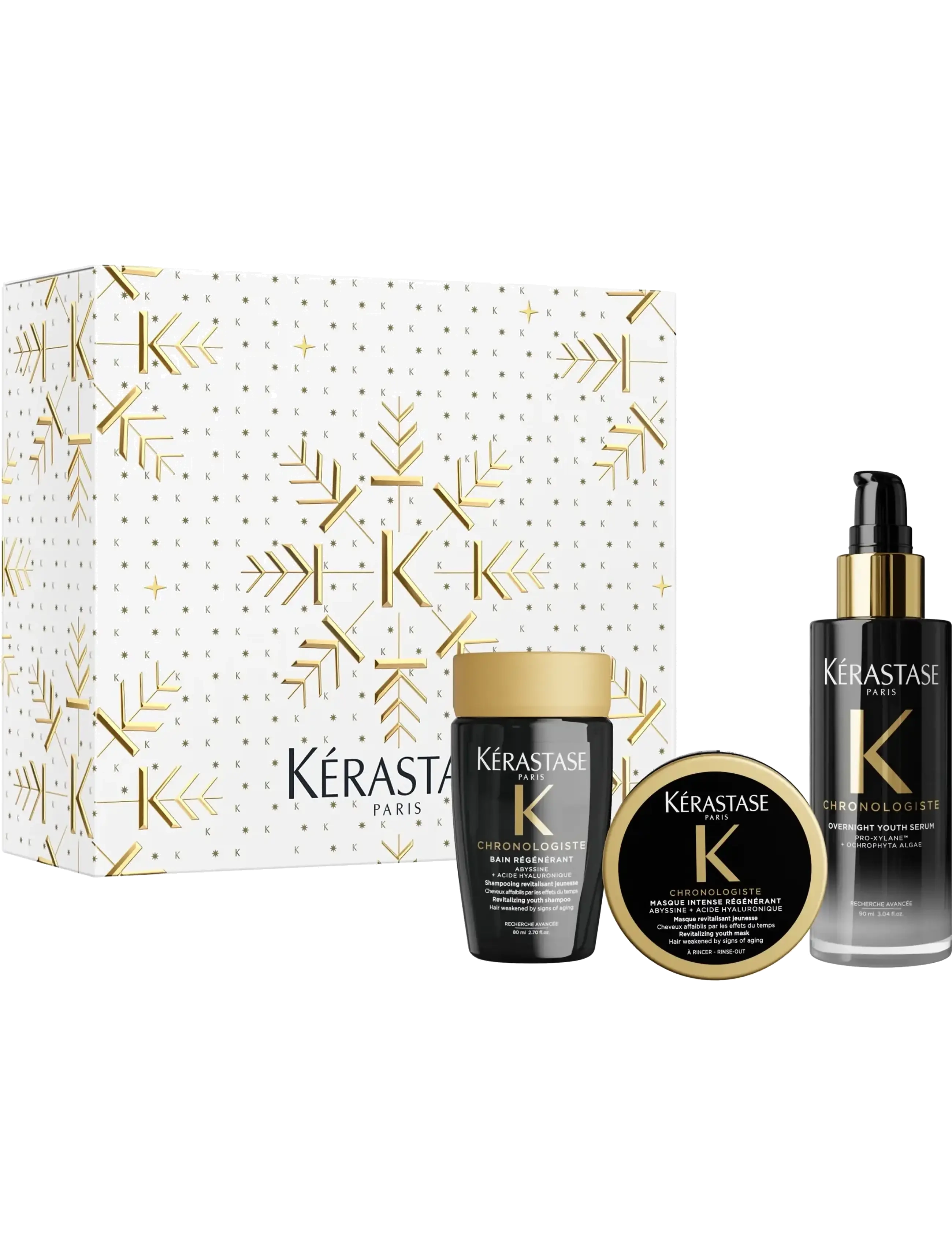 Kérastase Kérastase Chronologiste Trio Holiday Set 2026 - Gavesæt - CLEAR / undefined