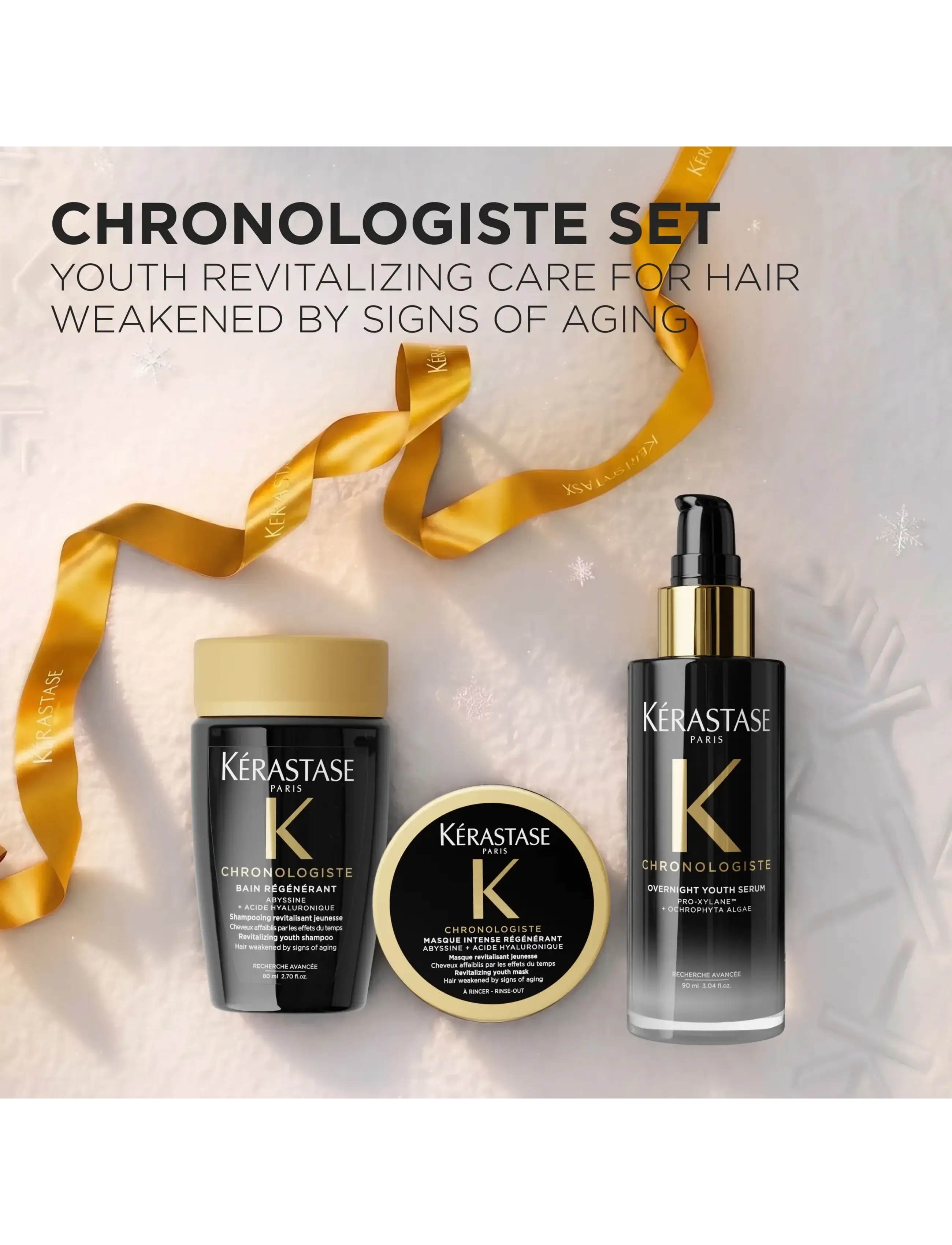 Kérastase - Kérastase Chronologiste Trio Holiday Set 2026 - clear - 1