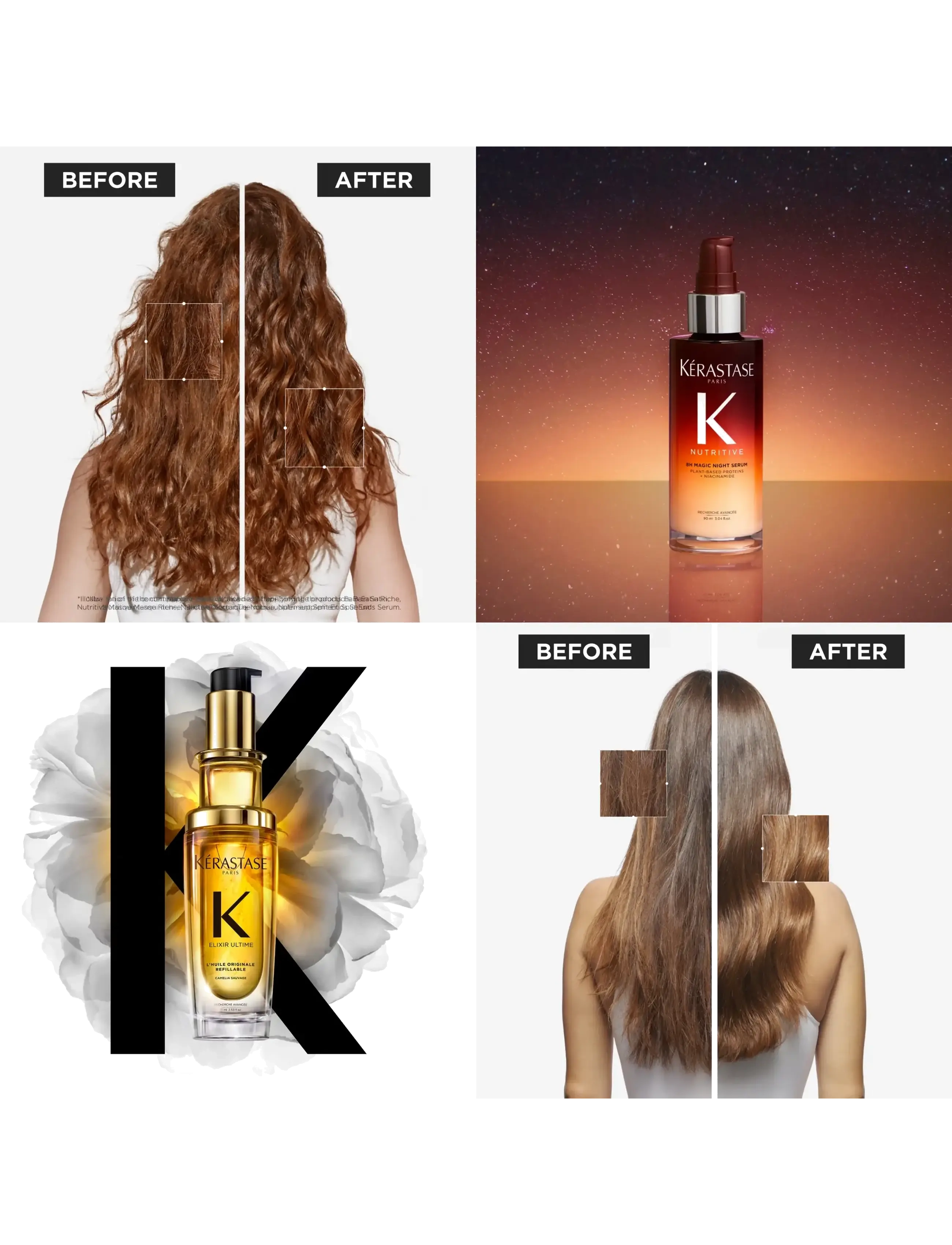 Kérastase - Kérastase Elixir L'Huile Originale + 8H Magic Serum Holiday Set 2026 - clear - 3