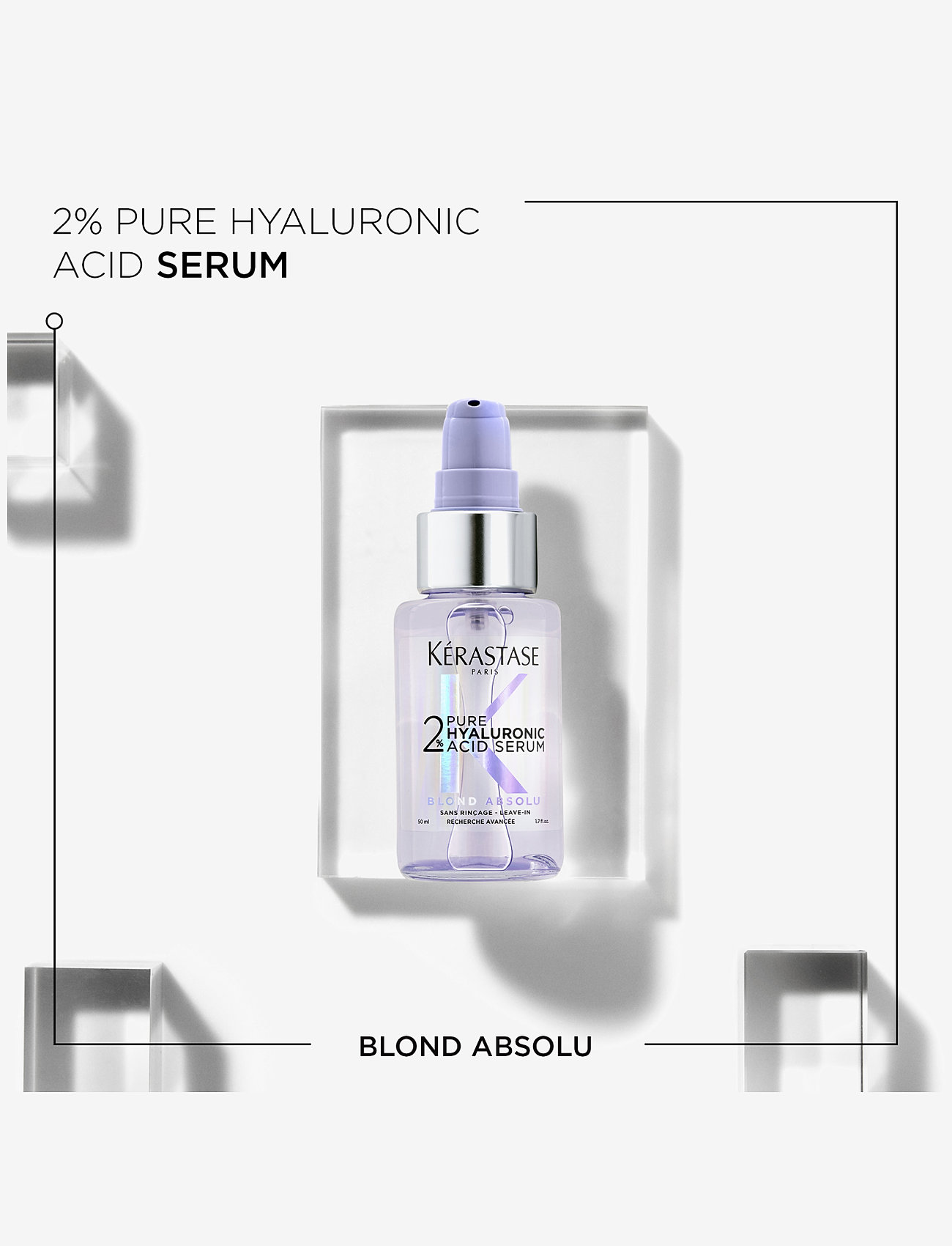 Kérastase - Blond Absolu 2% Pure Hyaluronic Acid Serum - hår - clear - 1