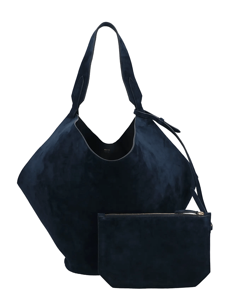 Khaite - Lotus Tote bag - tote bags - blue - 0