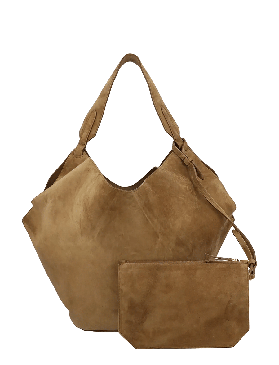 Khaite - Lotus Tote bag - tote bags - brown - 0