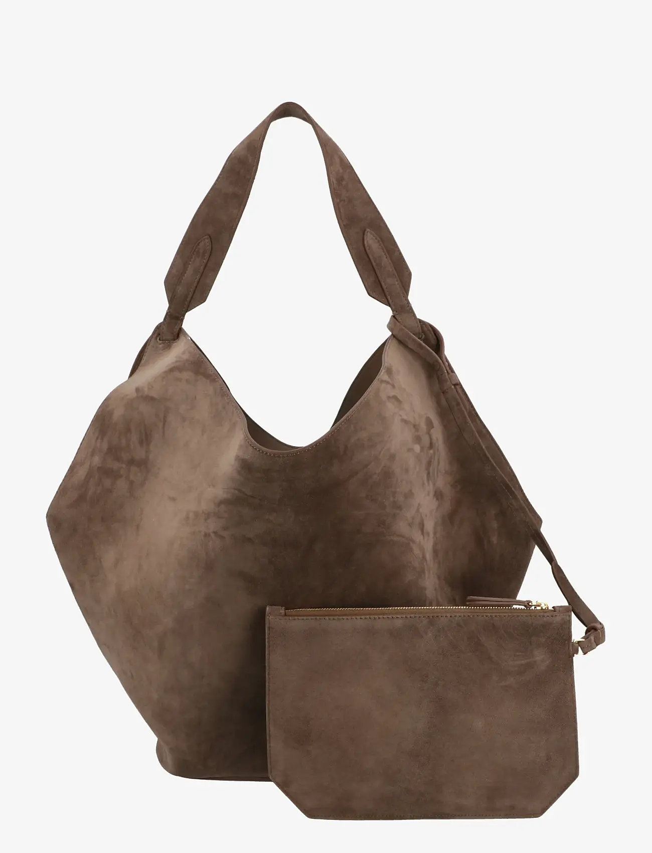 Khaite - Lotus Tote bag - tote bags - dark brown - 0