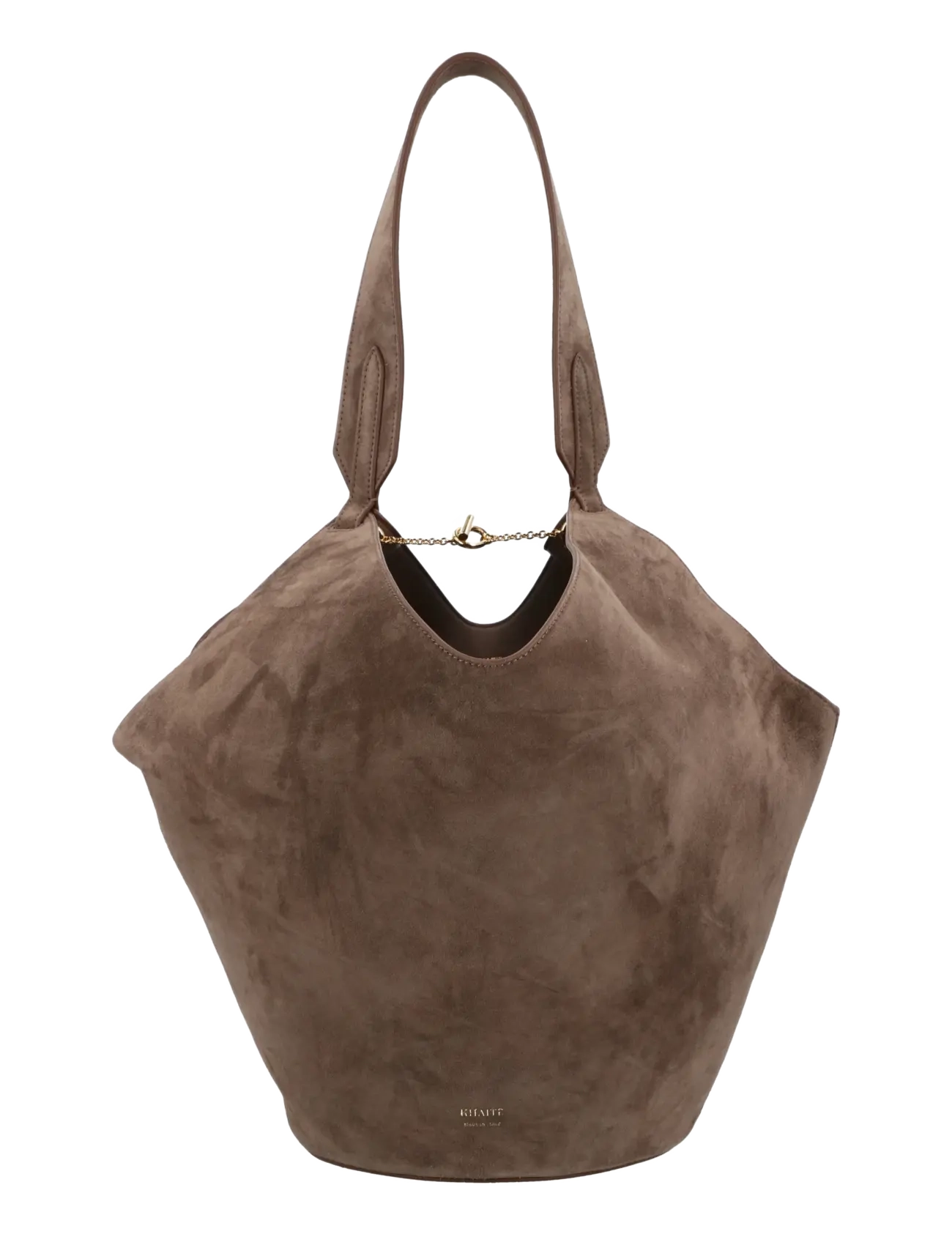 Lotus Suede Tote Bag