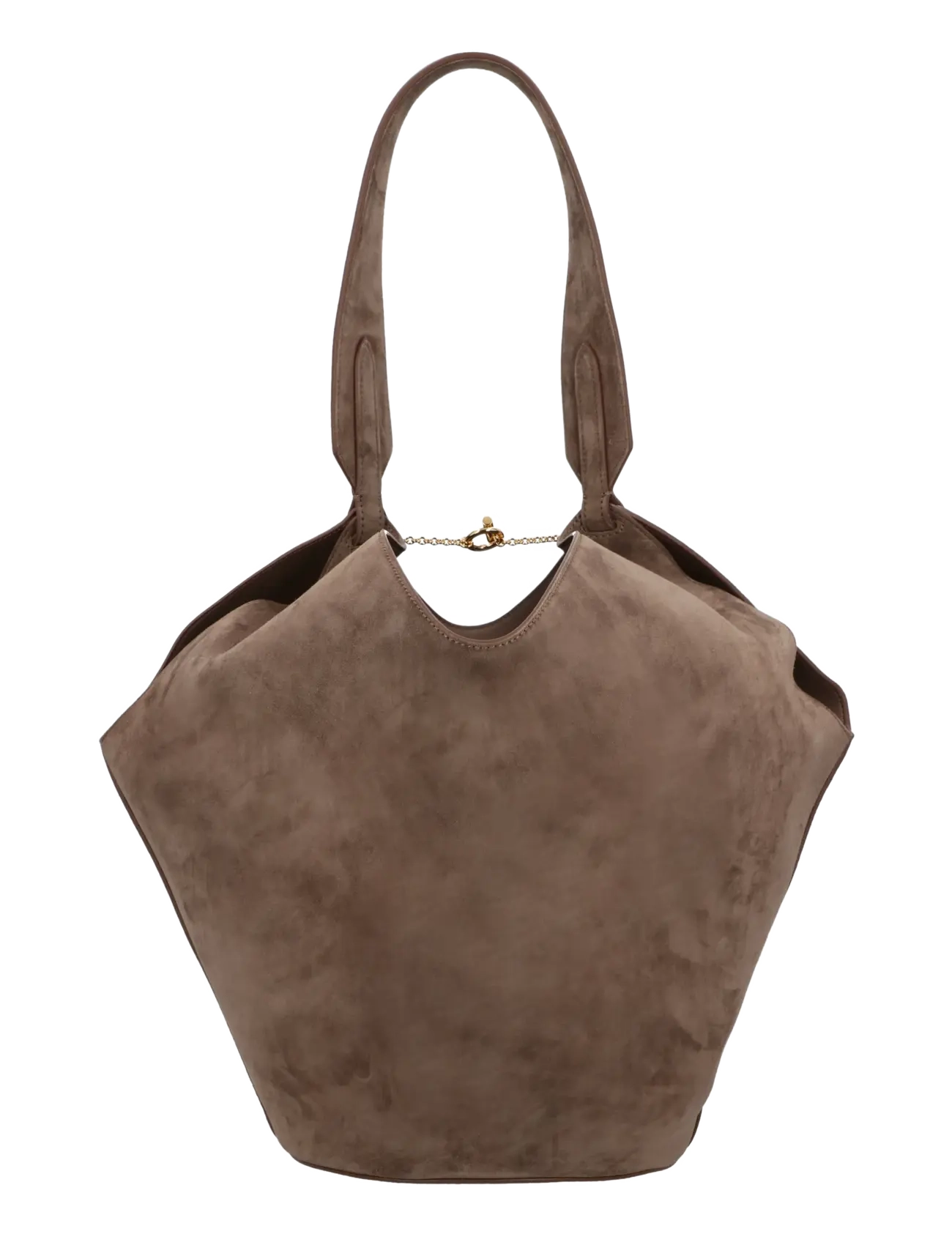 Lotus Suede Tote Bag 3