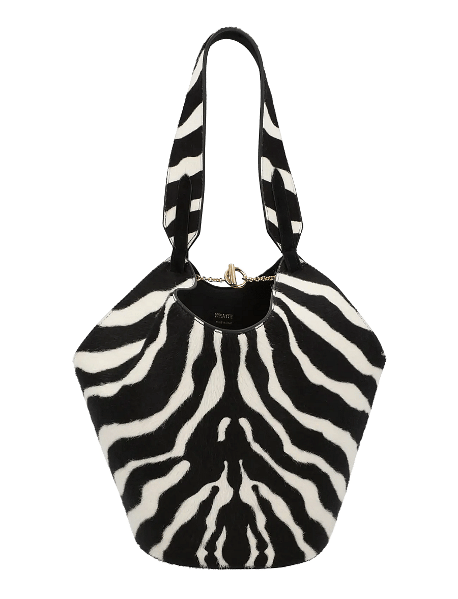 Khaite - Mini Lotus Tote - tote bags - black - 0