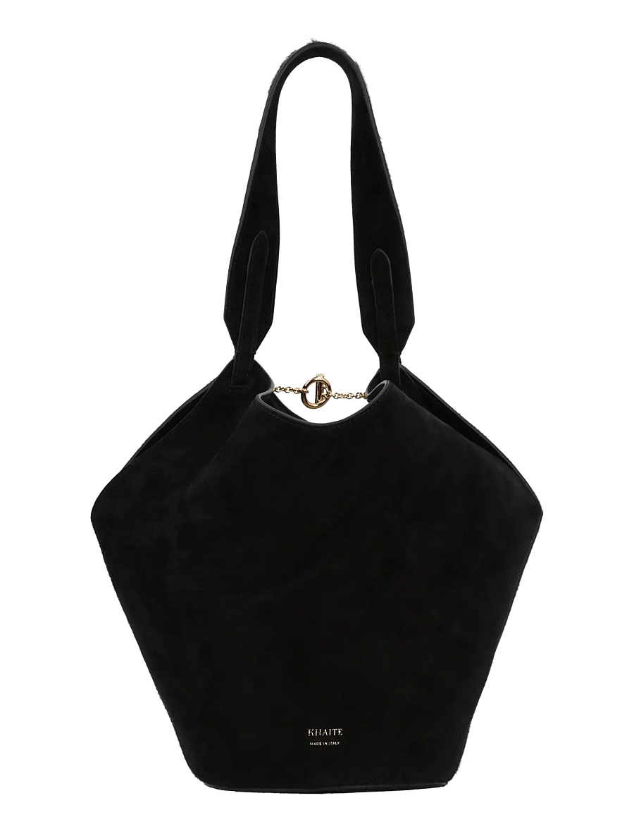 Khaite - Mini Lotus Tote - tote bags - black - 2