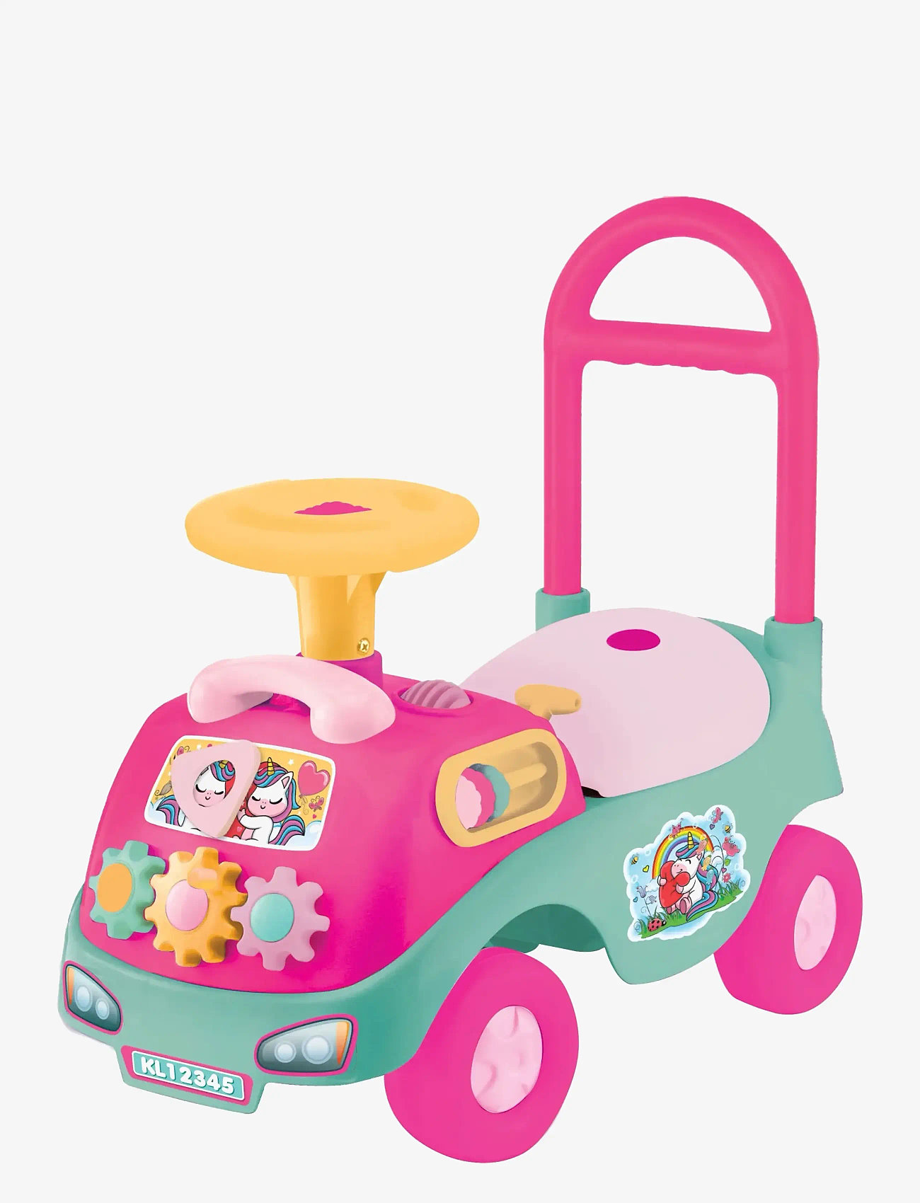 Kiddieland - My First Funtime Ride On - Pink - gåbilar - pink - 0