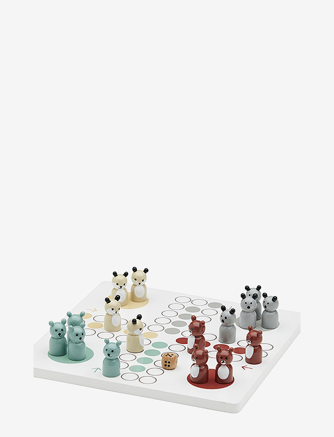 Kid's Concept Ludo Game Edvin, One Size, Multi/patterned, Spil > Brætspil, Børn