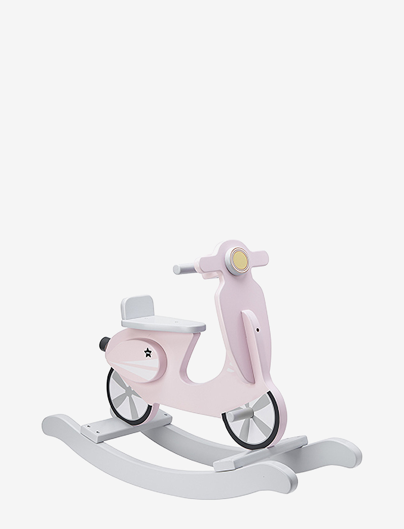 Kid's Concept - Rocking scooter pink/white - prezenty urodzinowe - pink,white - 0
