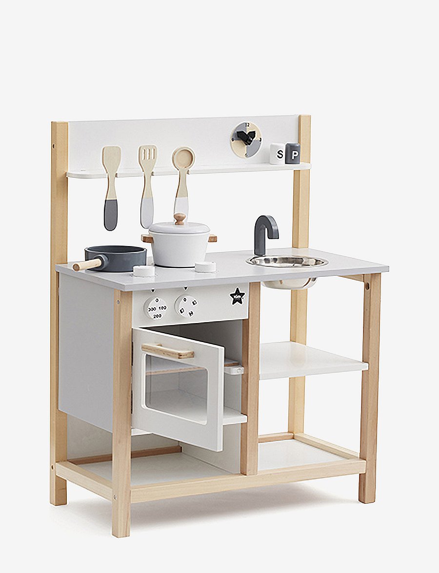 Kid's Concept - Kitchen natural/white BISTRO - spielzeugküchen - white,white - 1