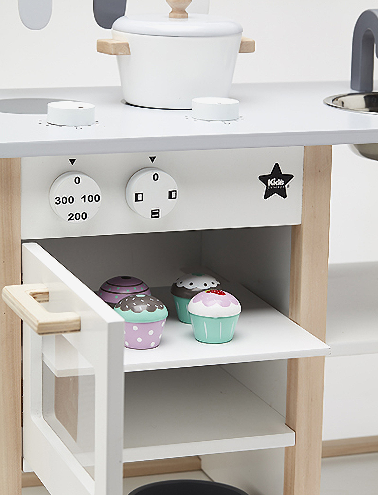 Kid's Concept - Kitchen natural/white BISTRO - white,white - 4