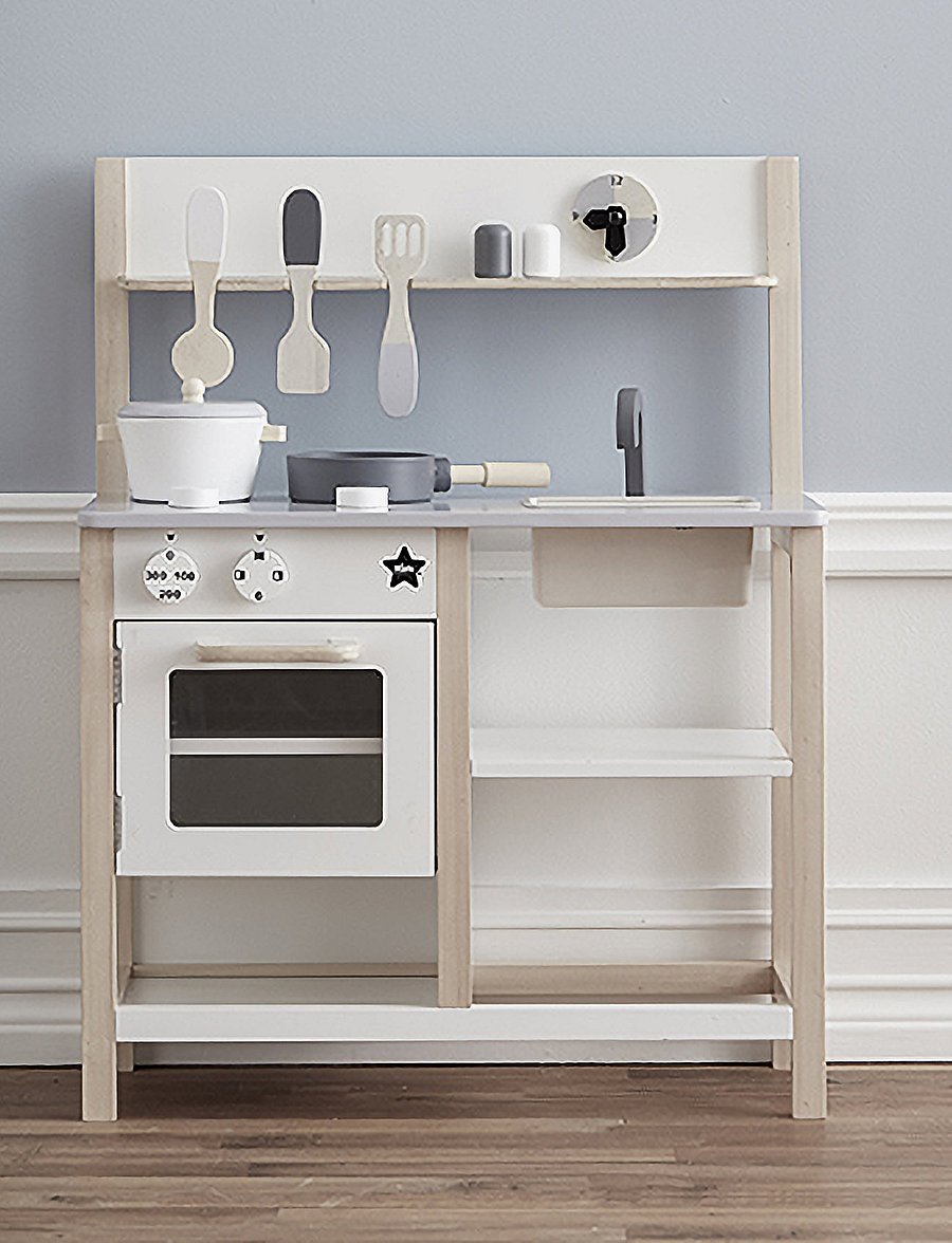 Kid's Concept - Kitchen natural/white BISTRO - spielzeugküchen - white,white - 5