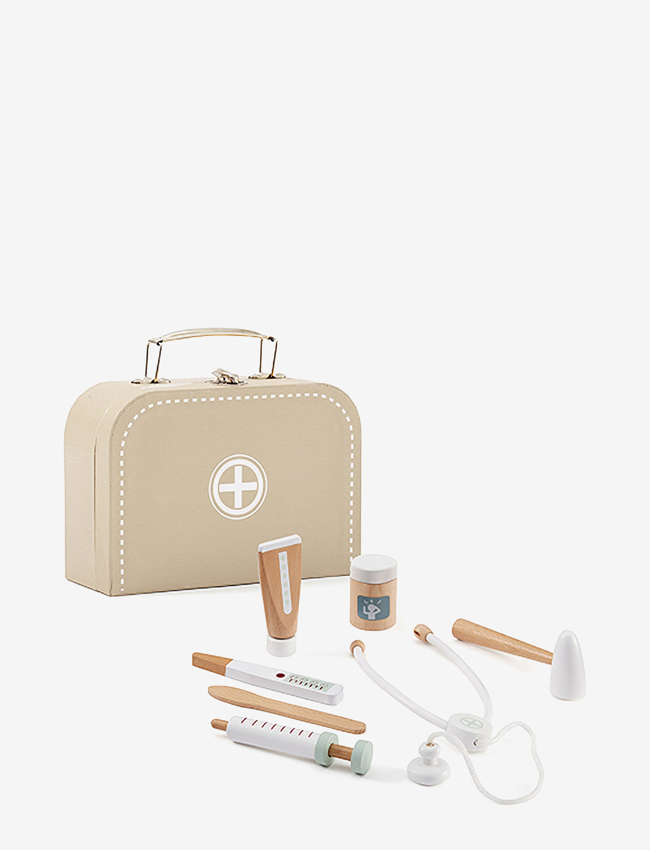 KID'S CONCEPT Doctors Case Nature Beige - One Size - Kinder