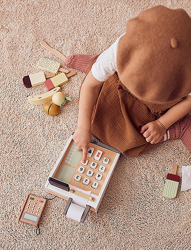 Kid's Concept - Cash register BISTRO - mänguasjade turuplats - nature,nature - 4