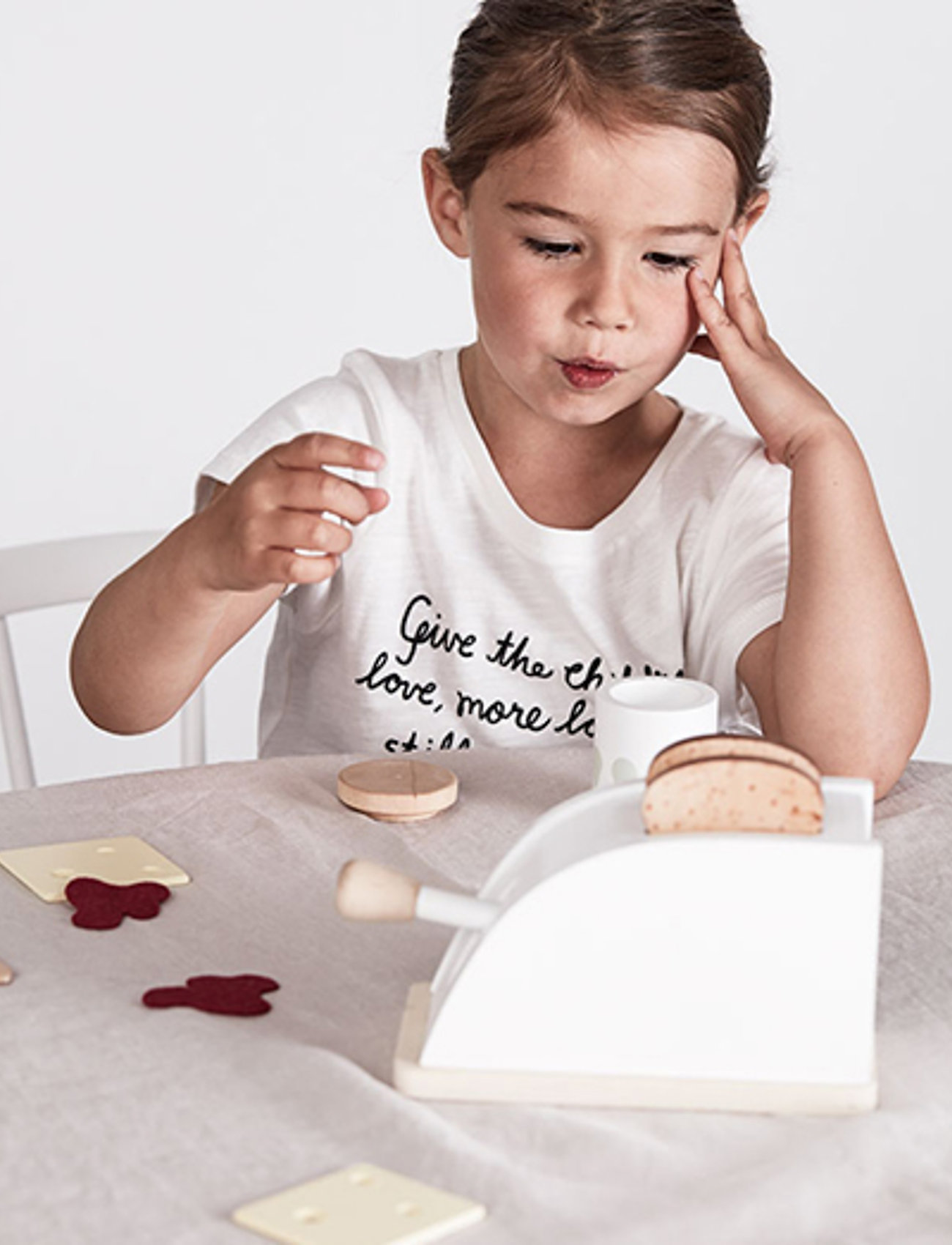 Kid's Concept Toaster Bistro, One Size, Toy Kitchen & Accessories, Mehrfarbig/gemustert - Kinder