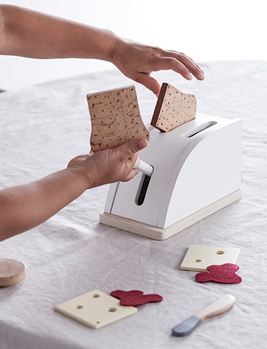 Kid's Concept - Toaster BISTRO - toy kitchen accessories - nature,nature - 2