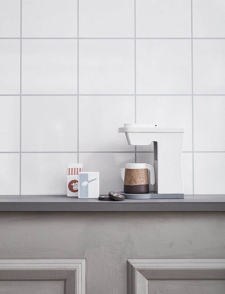 Kid's Concept - Coffee machine set BISTRO - kaffesæt & tesæt - nature,nature - 2