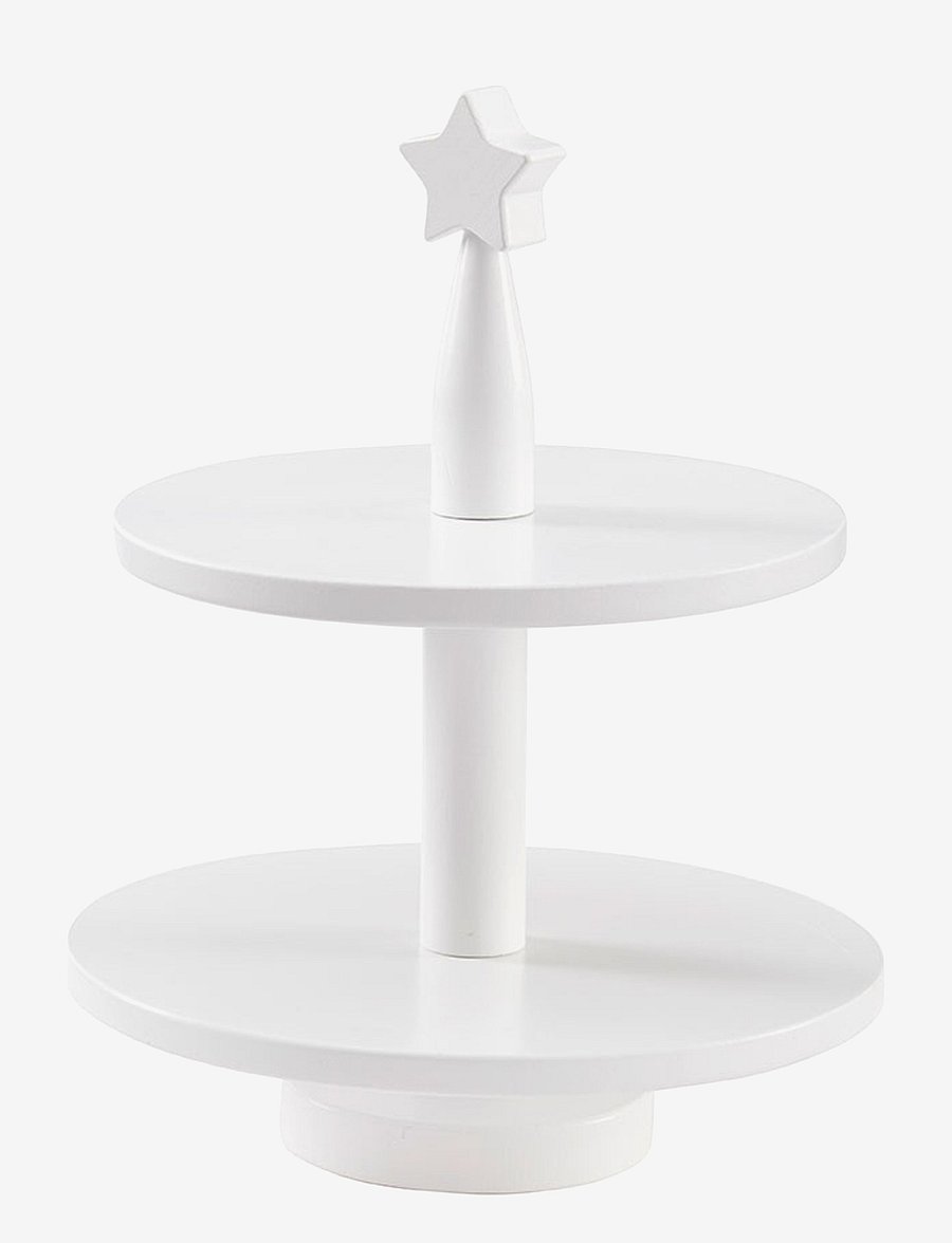 Kid's Concept - Cake stand BISTRO - spielzeuglebensmittel & -torten - white - 0