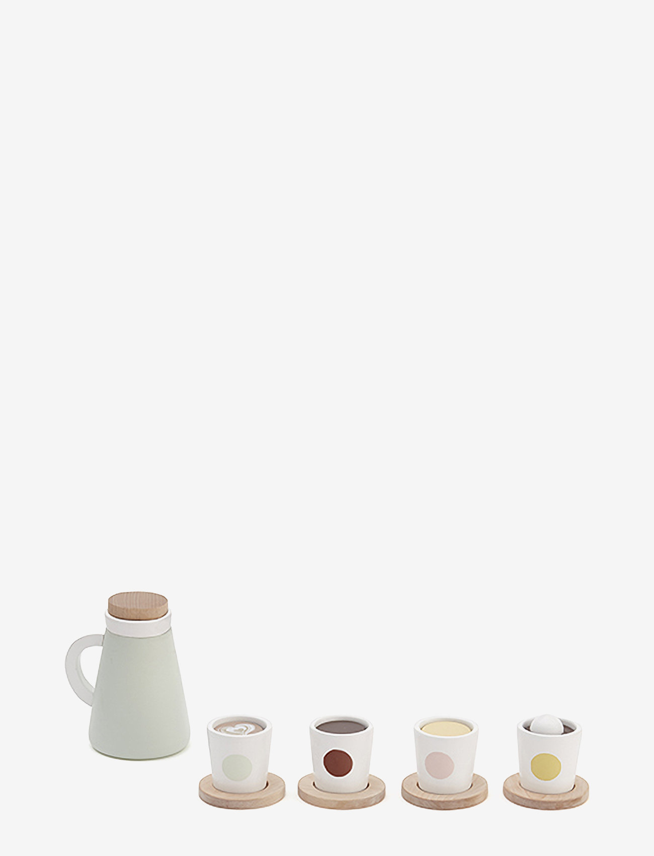 Kid's Concept Swedish Fika Drinks Bistro, One Size, Multi/patterned, Legetøjskøkken Og Tilbehør > Kaffe- Og Tesæt, Børn