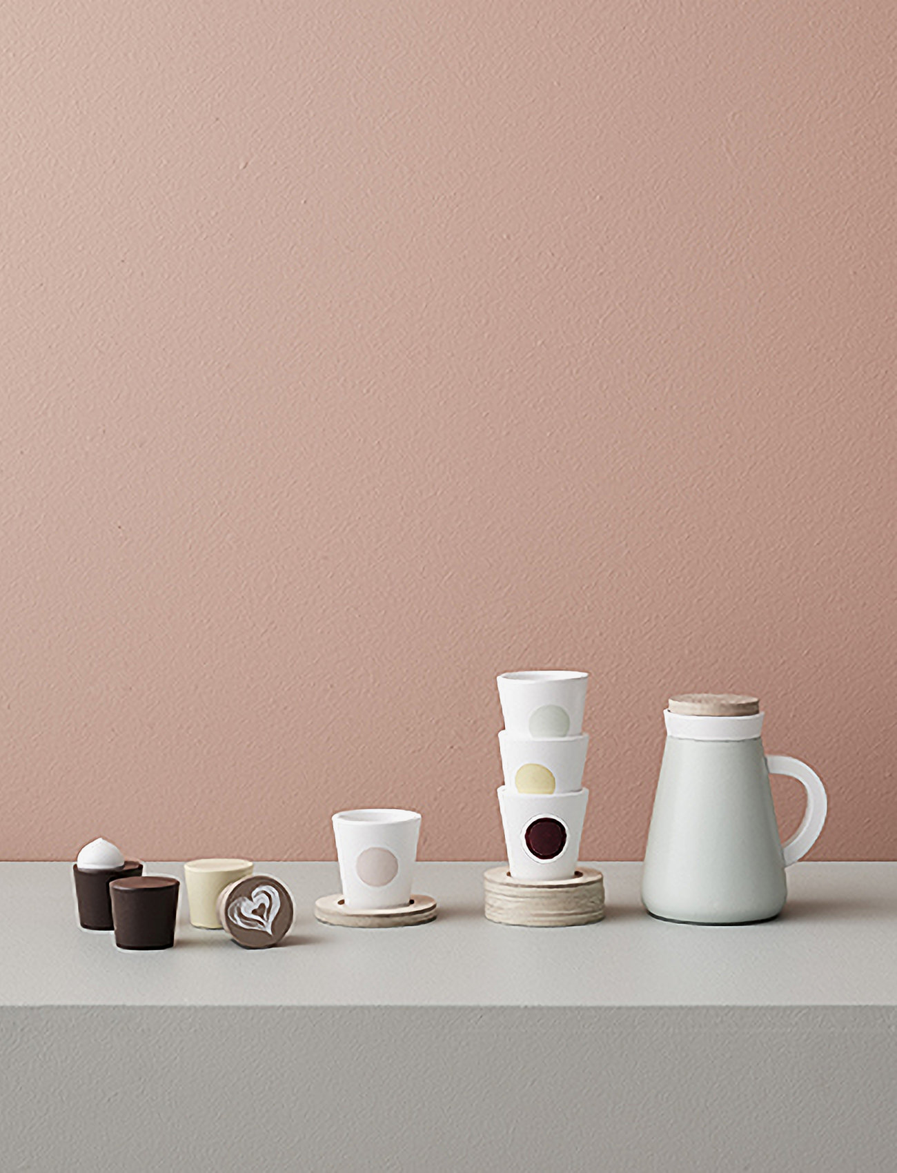 Kid's Concept - Swedish fika drinks BISTRO - kaffesæt & tesæt - multi - 3