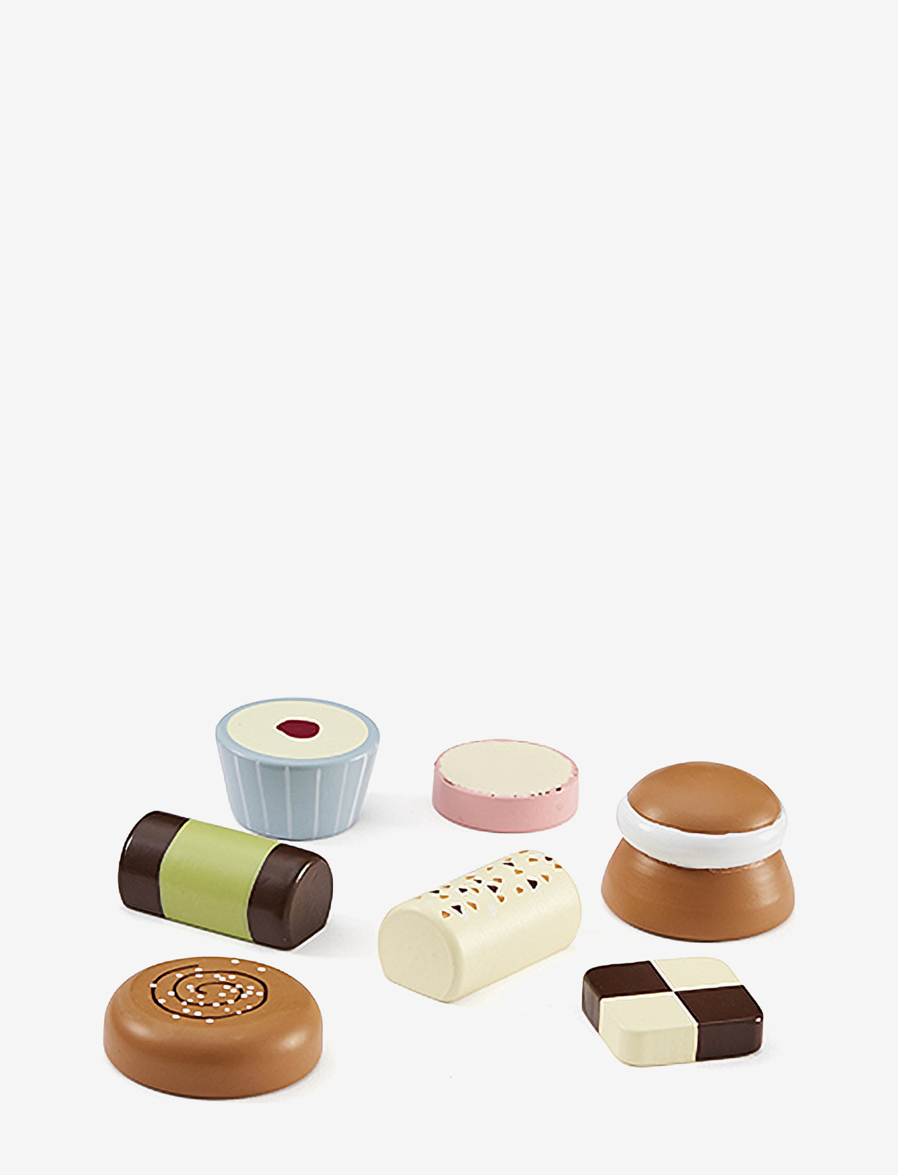 Kid's Concept Swedish Fika Sweets Bistro, One Size, Multi/patterned, Legetøjskøkken Og Tilbehør > Legetøjsmad Og -Kager, Børn