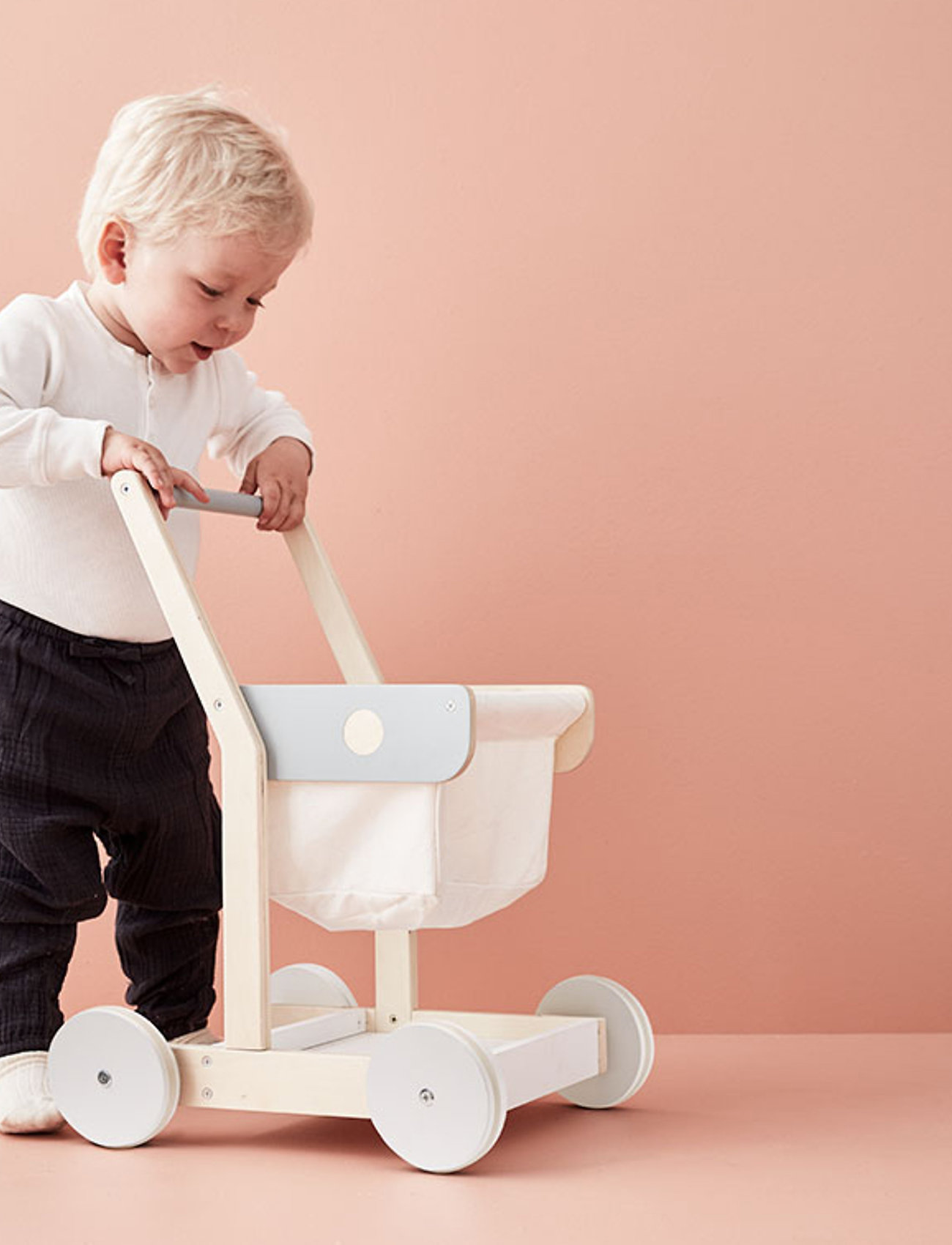 Kid's Concept - Trolley BISTRO - stumiamasis žaislas - blue,blue - 3