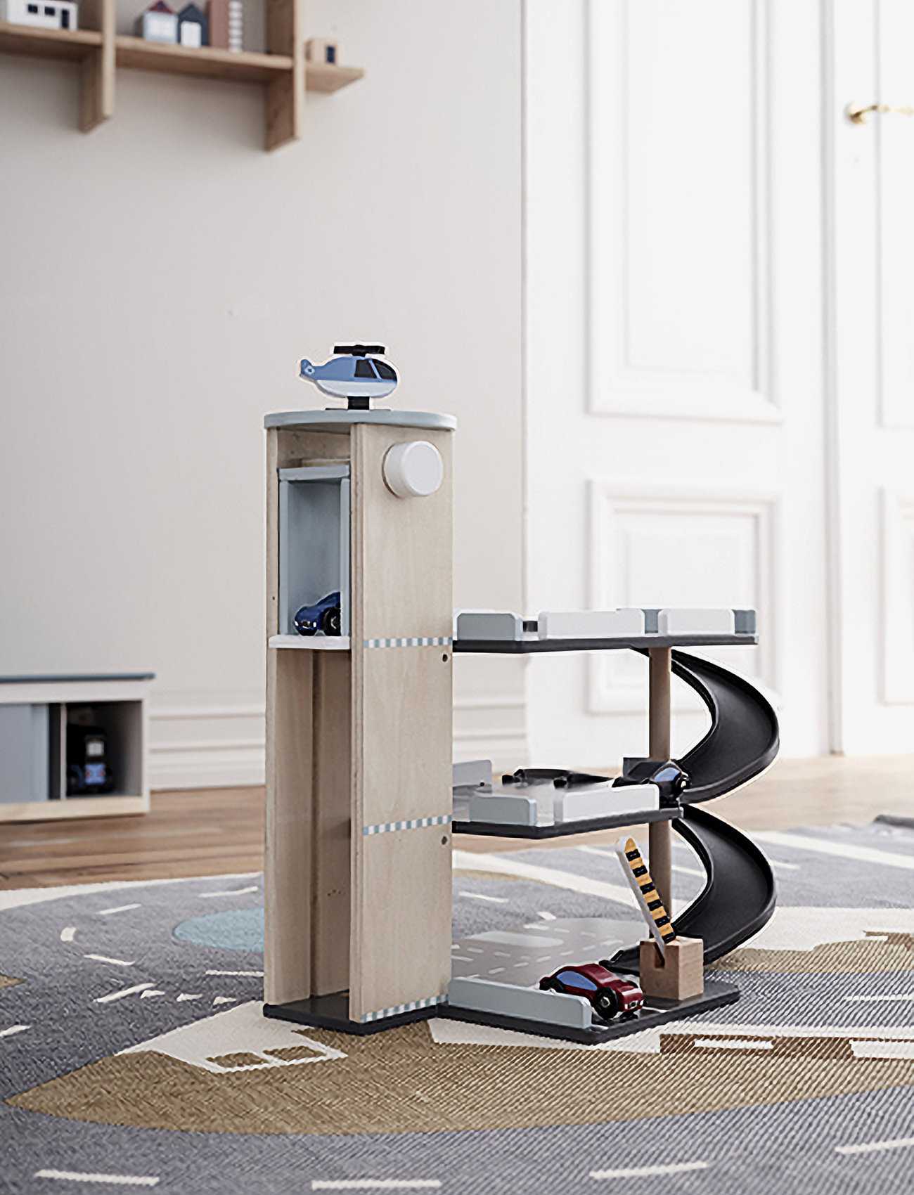 Kid's Concept - Car park AIDEN - garaże dla pojazdów - multi - 1